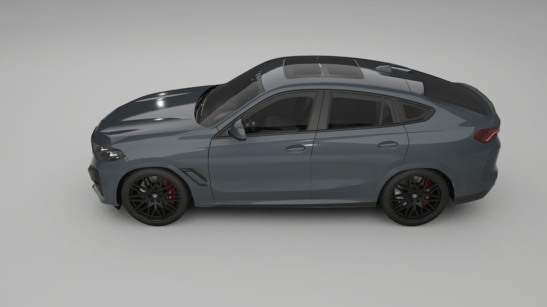 BMW X6 F96 Competition TPU Lackskyddsfilm | GRANITE Färgskiftande PPF – Komplett Förskuret Kit