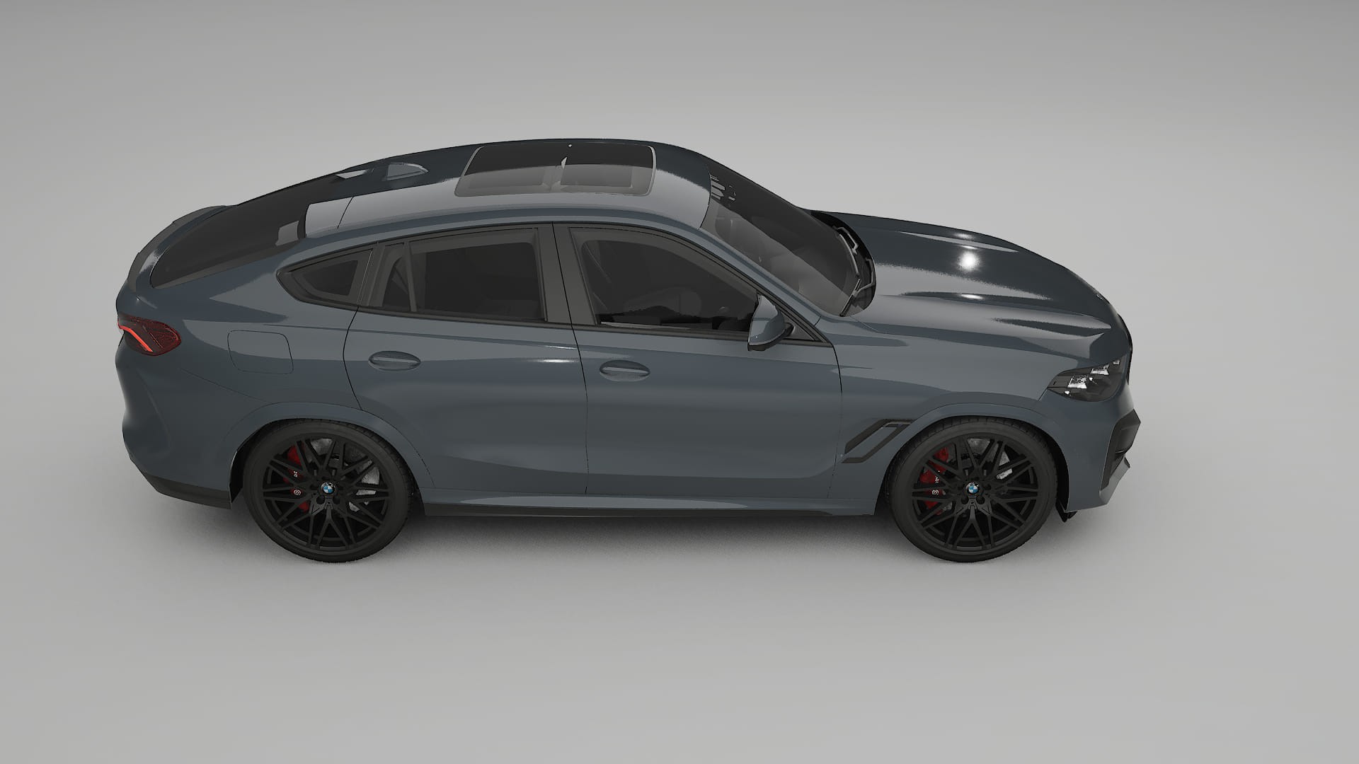 BMW X6 F96 Competition TPU Lackskyddsfilm | GRANITE Färgskiftande PPF – Komplett Förskuret Kit