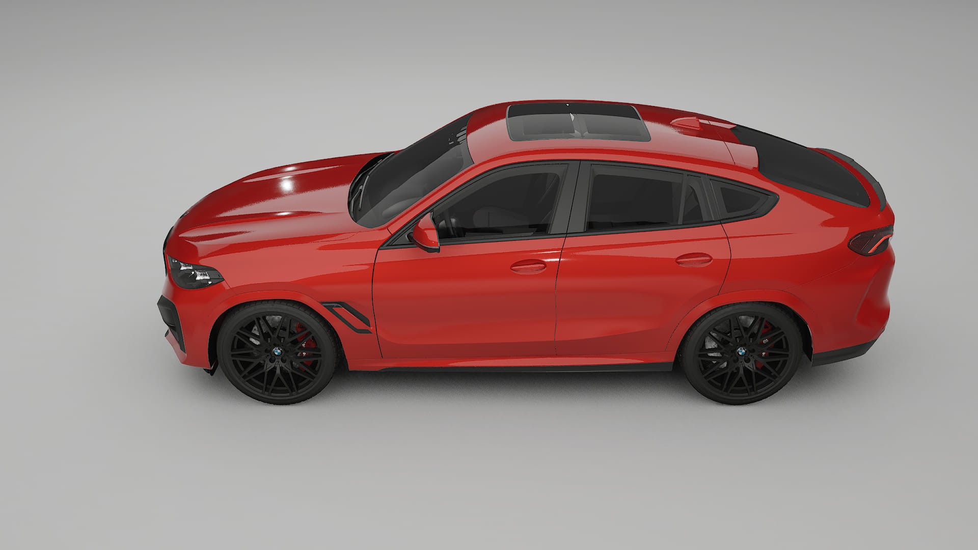 BMW X6 F96 Competition TPU Lackskyddsfilm | BLAZE Färgskiftande PPF – Komplett Förskuret Kit