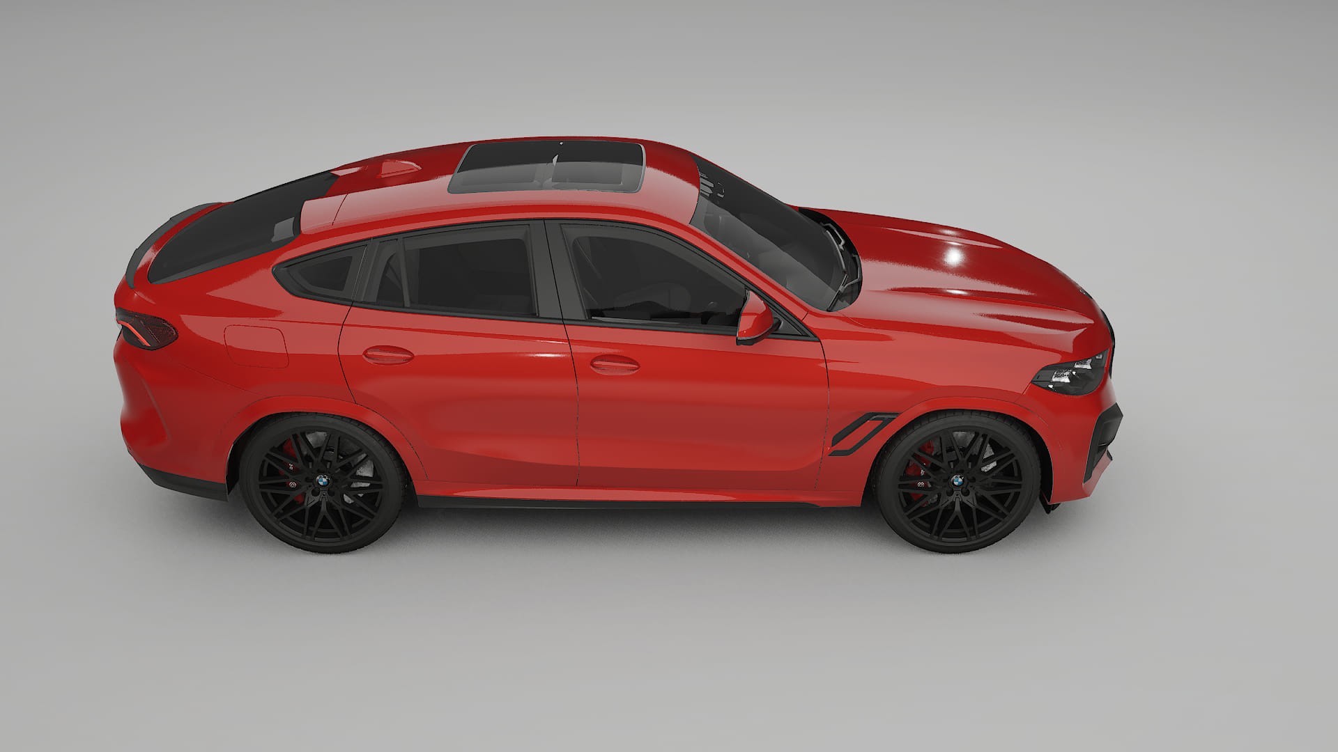 BMW X6 F96 Competition TPU Lackskyddsfilm | BLAZE Färgskiftande PPF – Komplett Förskuret Kit