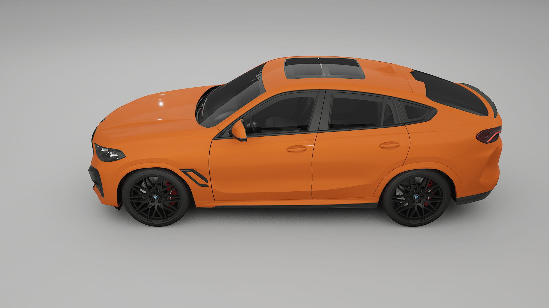BMW X6 F96 Competition TPU Lackskyddsfilm | ROCKET Färgskiftande PPF – Komplett Förskuret Kit