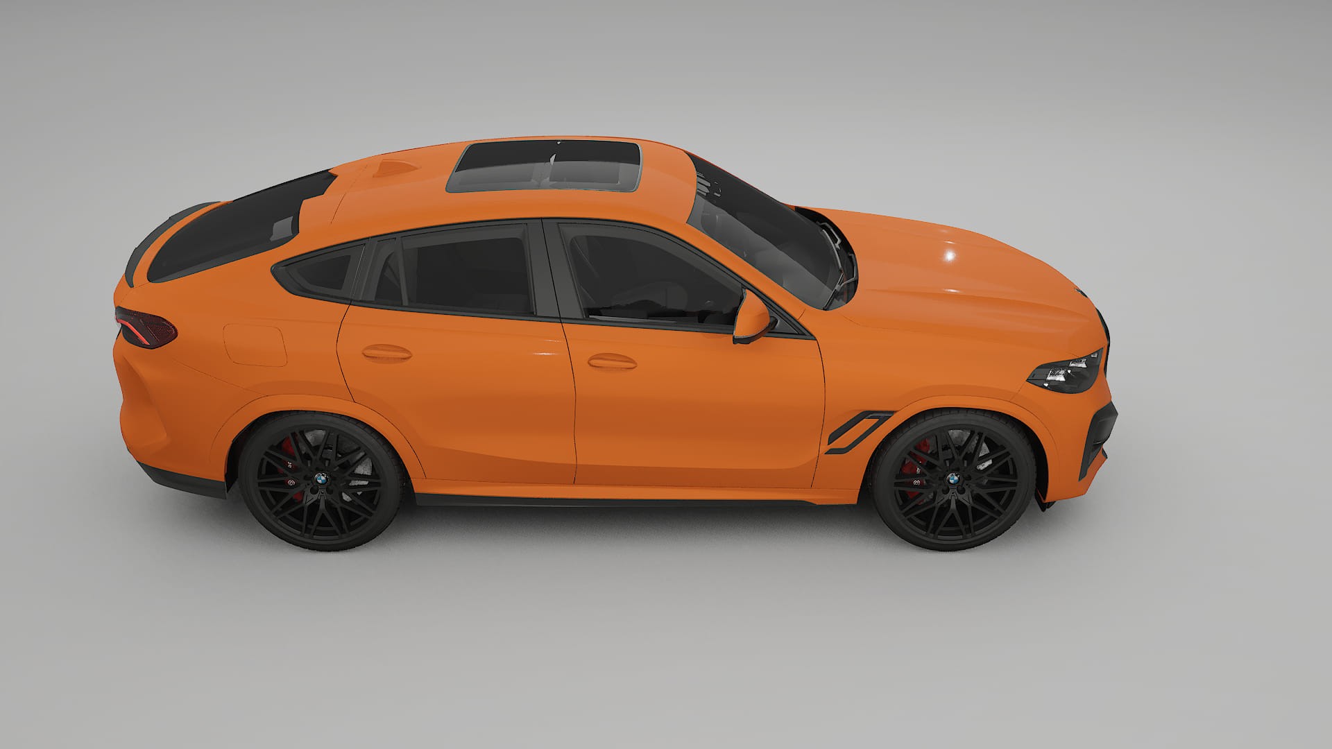 BMW X6 F96 Competition TPU Lackskyddsfilm | ROCKET Färgskiftande PPF – Komplett Förskuret Kit