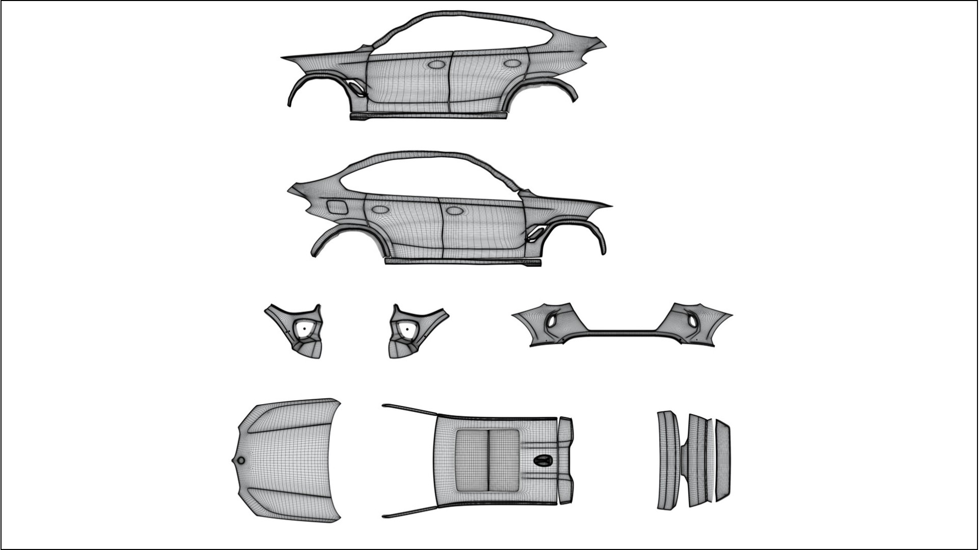 BMW X6 F96 Competition TPU Lackskyddsfilm | BLUSH Färgskiftande PPF – Komplett Förskuret Kit 2