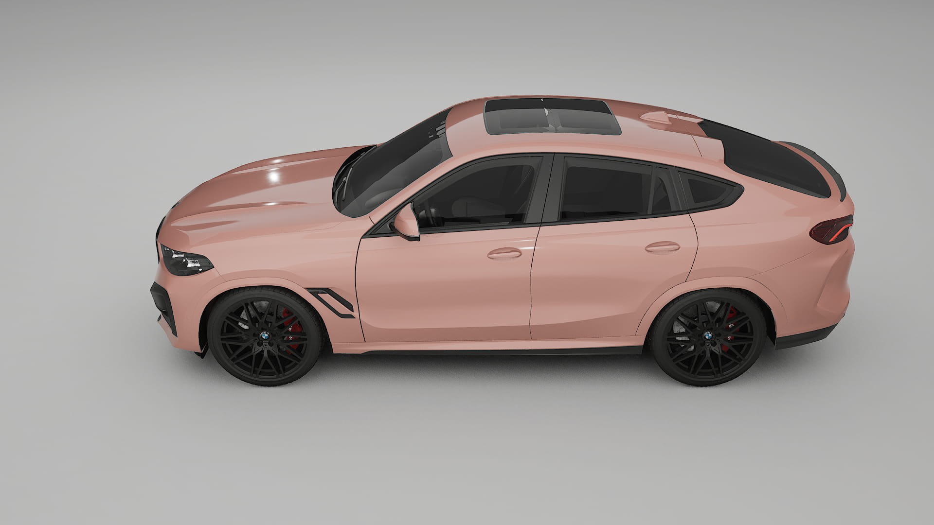 BMW X6 F96 Competition TPU Lackskyddsfilm | BLUSH Färgskiftande PPF – Komplett Förskuret Kit