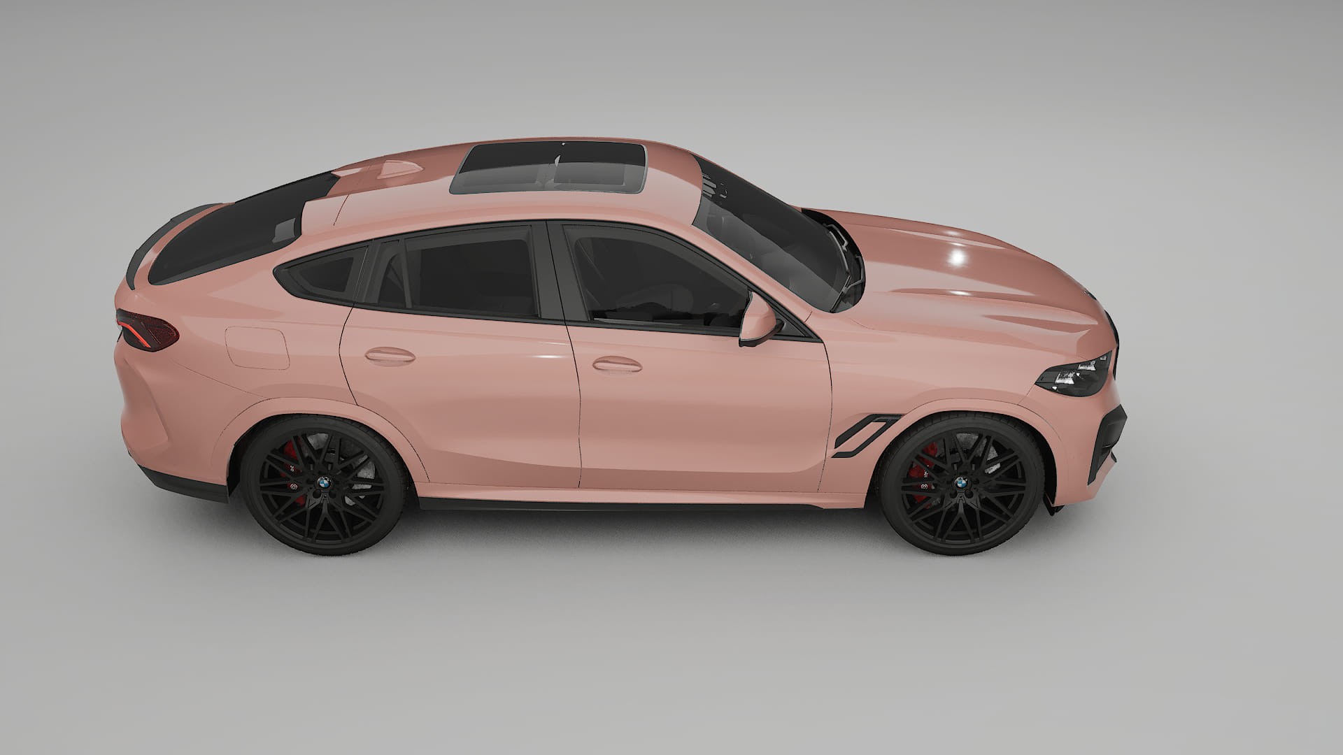 BMW X6 F96 Competition TPU Lackskyddsfilm | BLUSH Färgskiftande PPF – Komplett Förskuret Kit