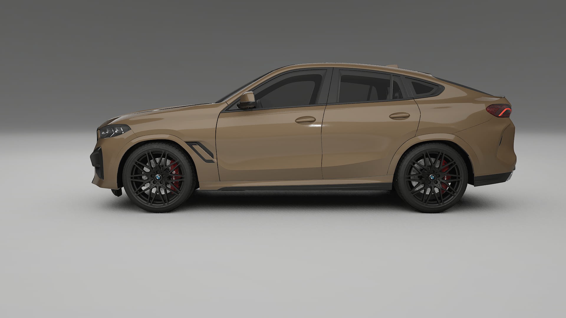 BMW X6 F96 Competition TPU Lackskyddsfilm | SAHARA Färgskiftande PPF – Komplett Förskuret Kit