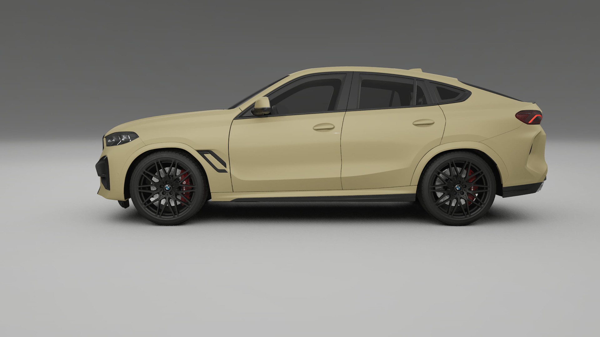 BMW X6 F96 Competition TPU Lackskyddsfilm | SAND Färgskiftande PPF – Komplett Förskuret Kit