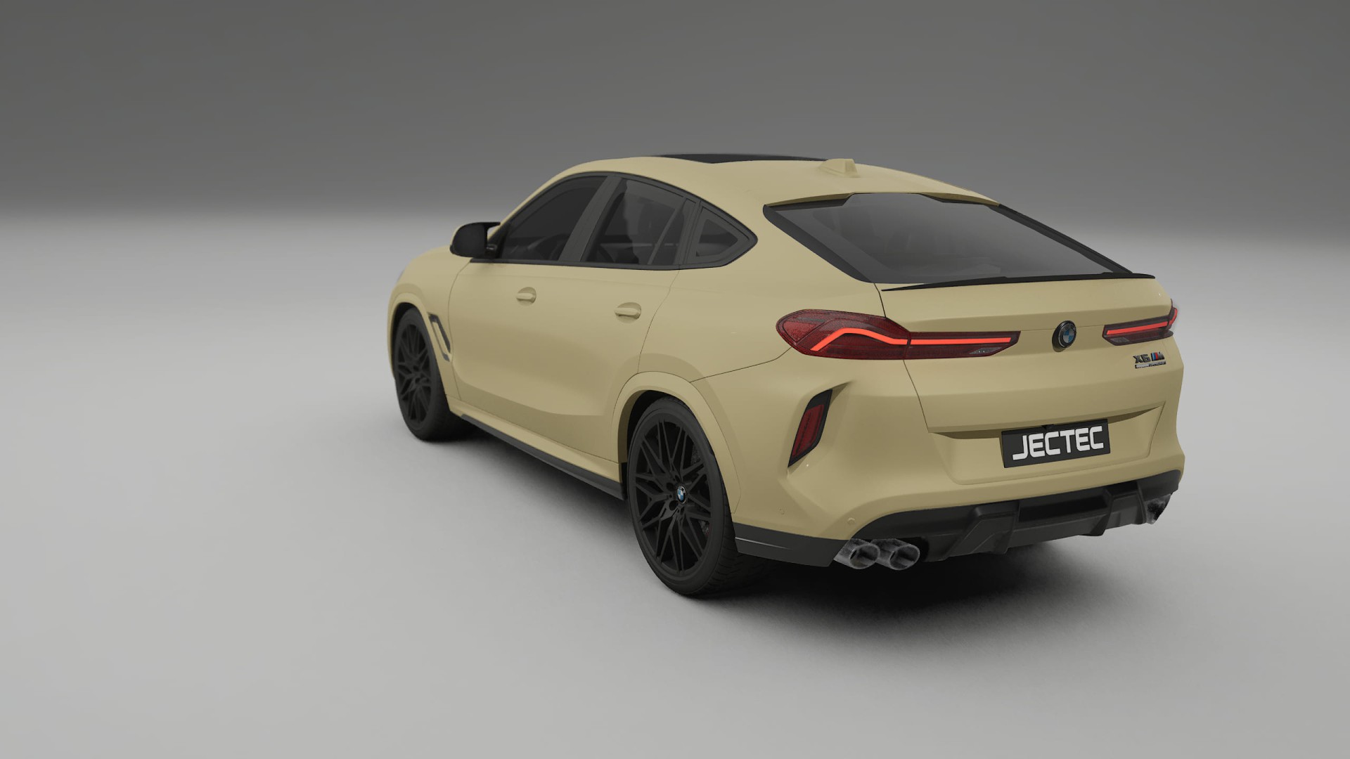 BMW X6 F96 Competition TPU Lackskyddsfilm | SAND Färgskiftande PPF – Komplett Förskuret Kit