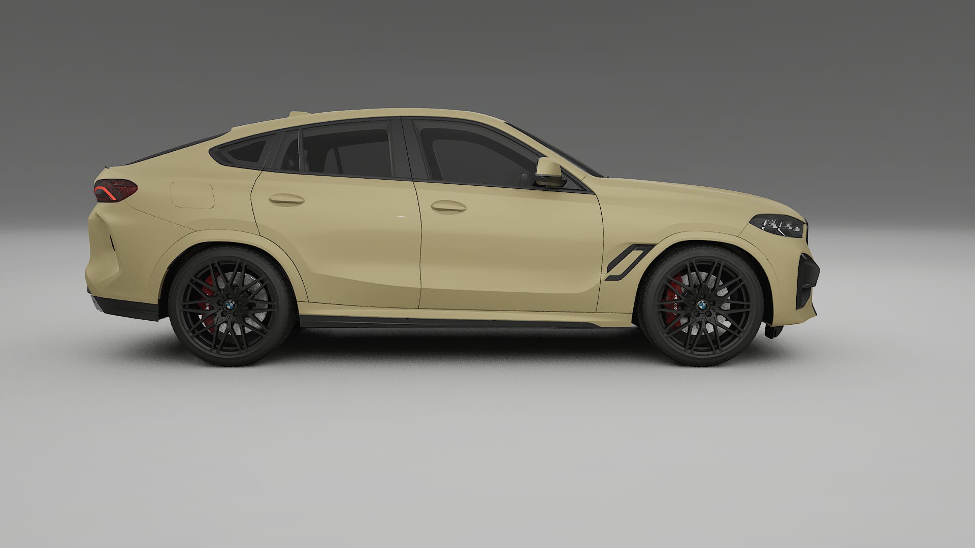 BMW X6 F96 Competition TPU Lackskyddsfilm | SAND Färgskiftande PPF – Komplett Förskuret Kit