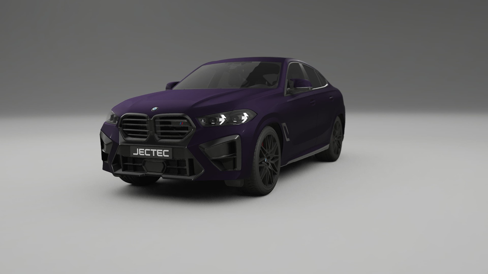 BMW X6 F96 Competition TPU Lackskyddsfilm | VIOLET Färgskiftande PPF – Komplett Förskuret Kit