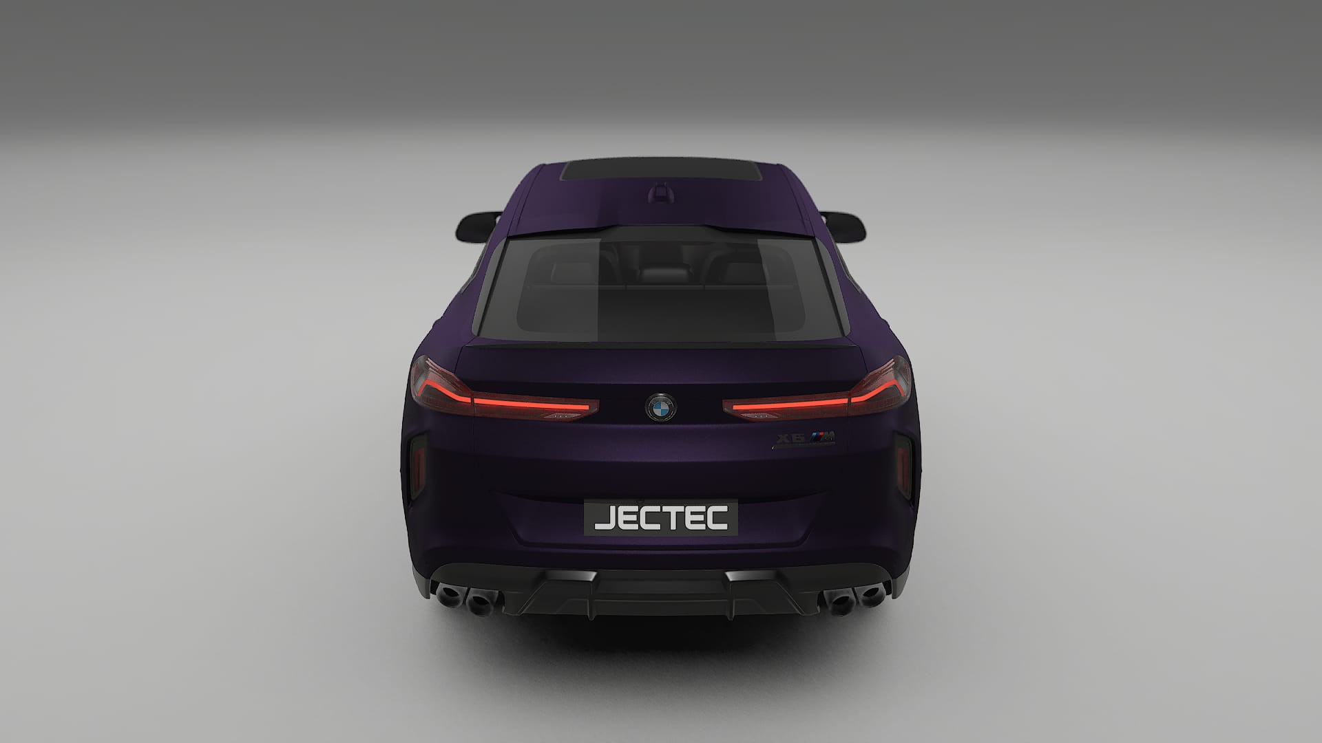 BMW X6 F96 Competition TPU Lackskyddsfilm | VIOLET Färgskiftande PPF – Komplett Förskuret Kit