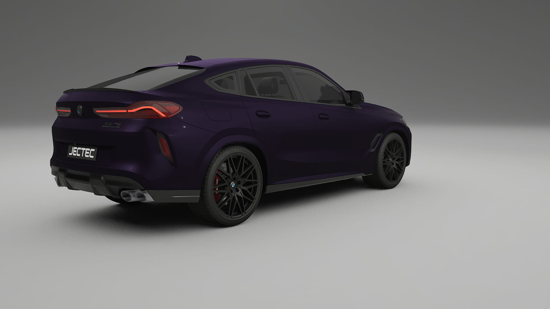 BMW X6 F96 Competition TPU Lackskyddsfilm | VIOLET Färgskiftande PPF – Komplett Förskuret Kit
