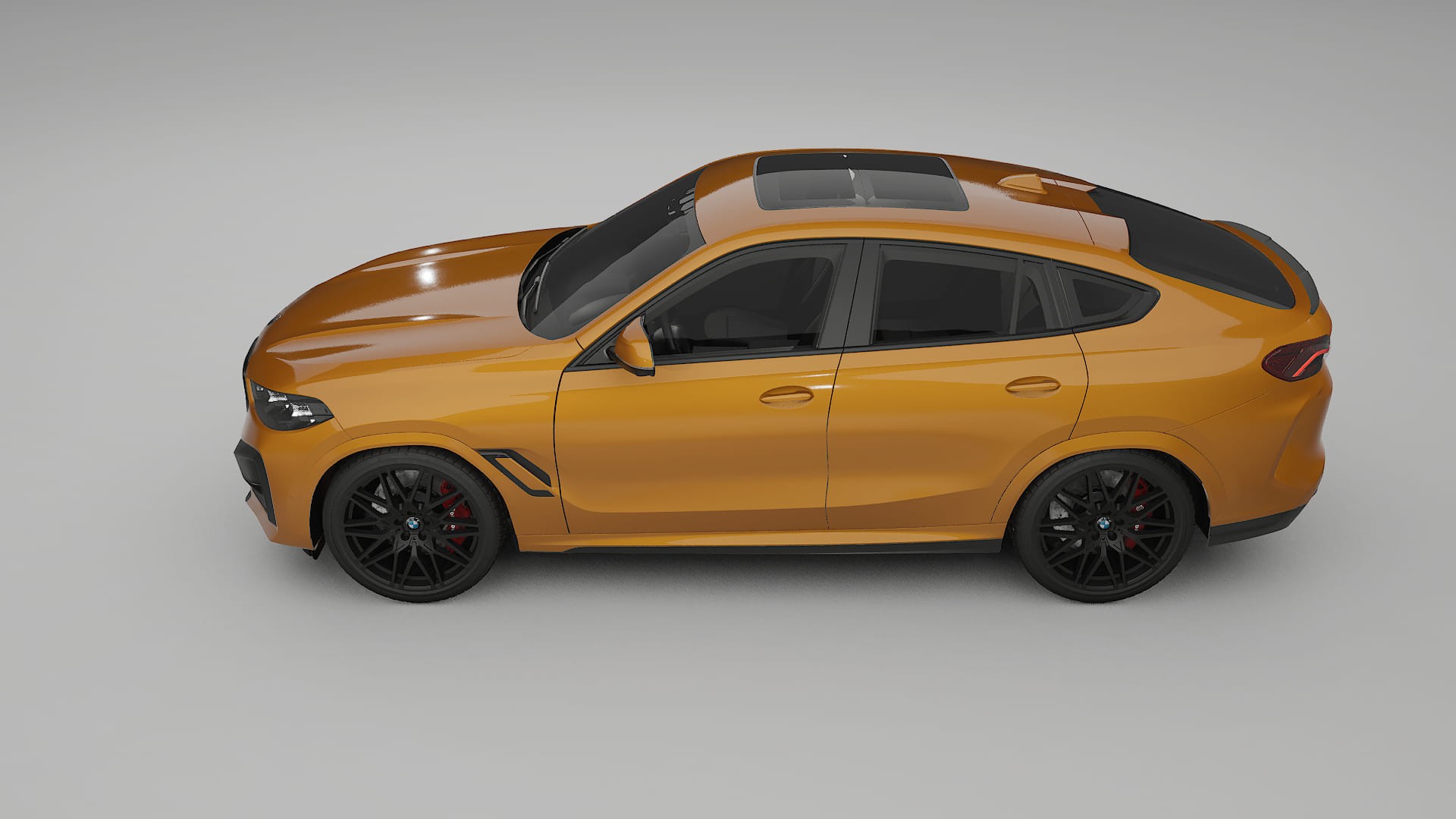 BMW X6 F96 Competition TPU Lackskyddsfilm | DAISY Färgskiftande PPF – Komplett Förskuret Kit