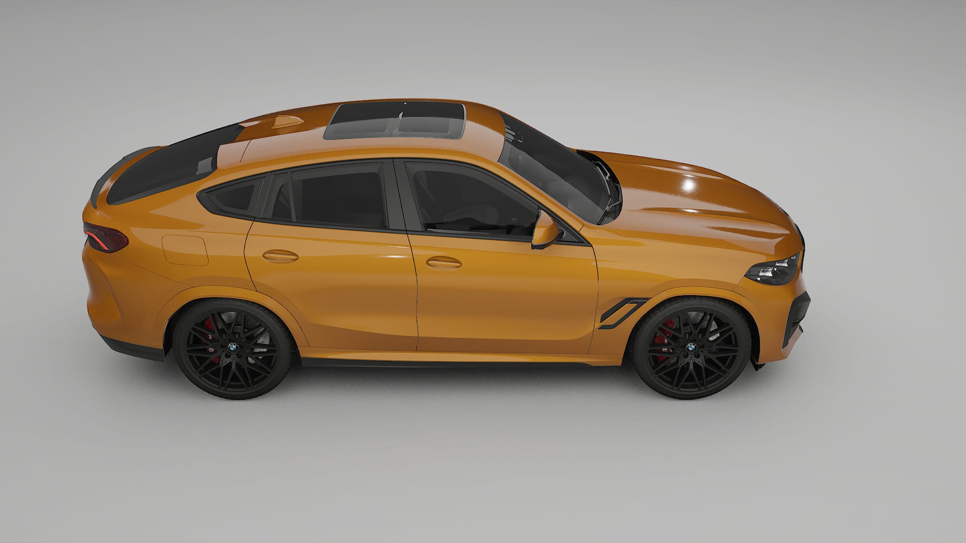 BMW X6 F96 Competition TPU Lackskyddsfilm | DAISY Färgskiftande PPF – Komplett Förskuret Kit