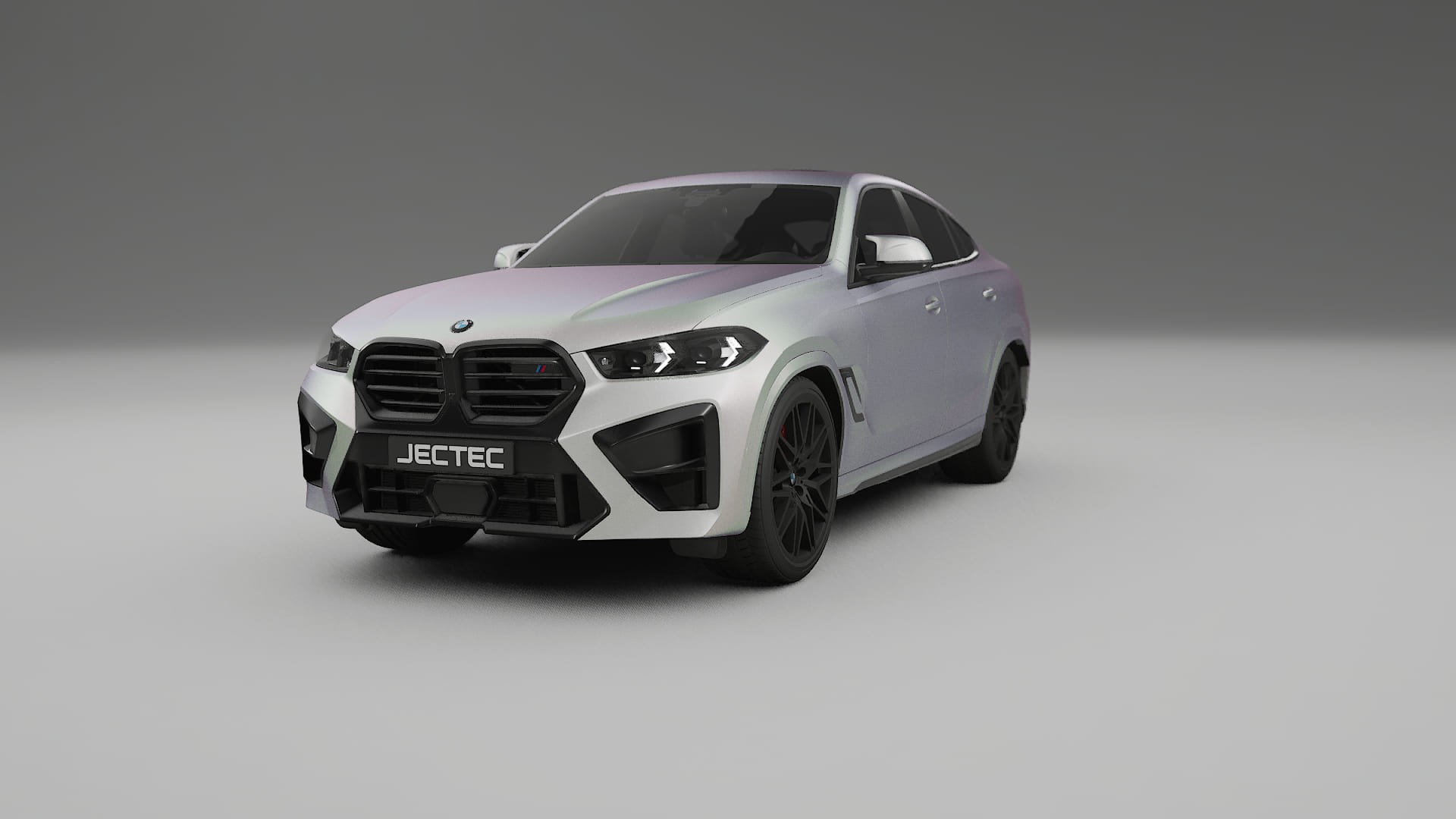 BMW X6 F96 Competition TPU Lackskyddsfilm | NEBULA Färgskiftande PPF – Komplett Förskuret Kit