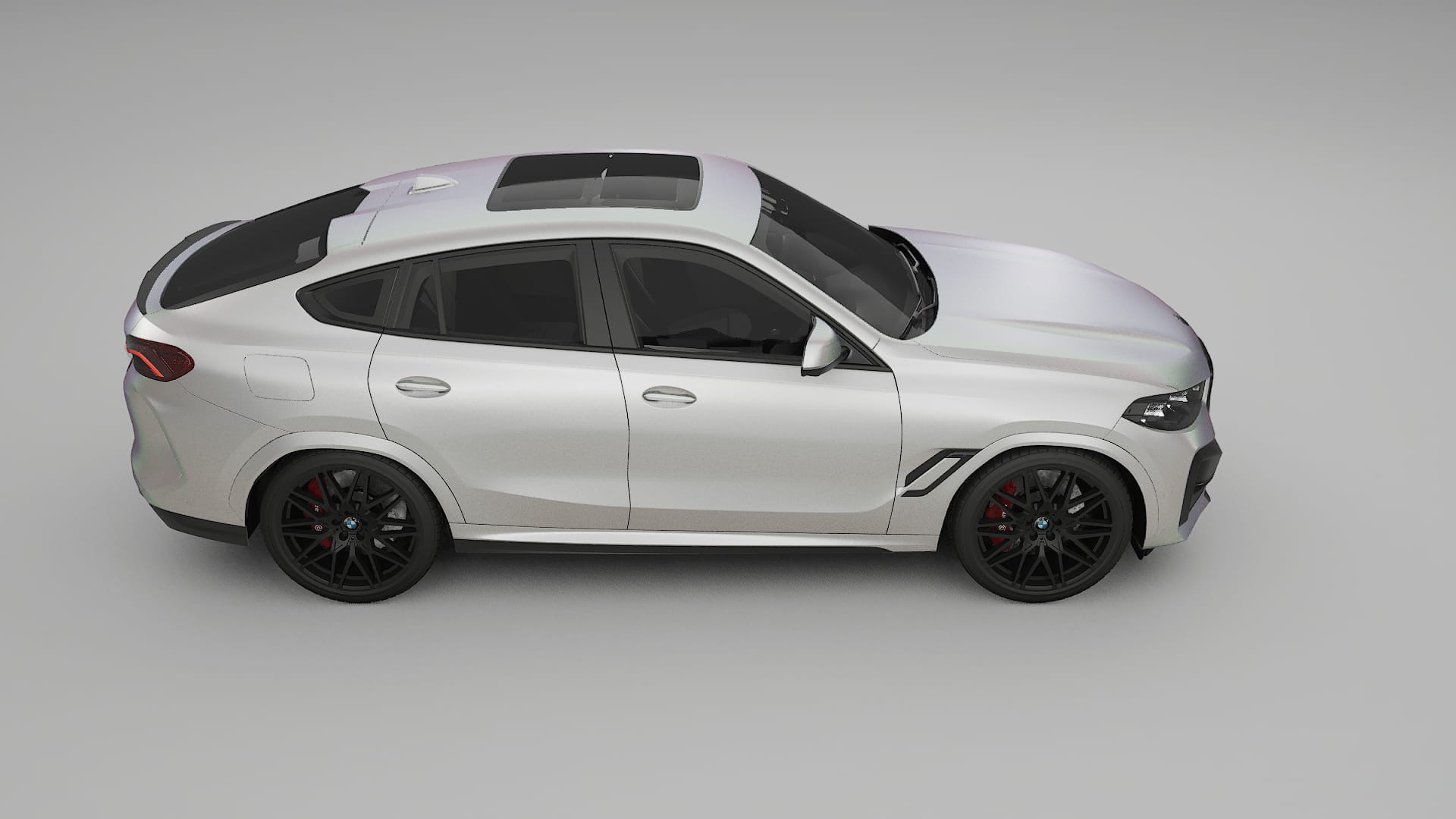 BMW X6 F96 Competition TPU Lackskyddsfilm | NEBULA Färgskiftande PPF – Komplett Förskuret Kit