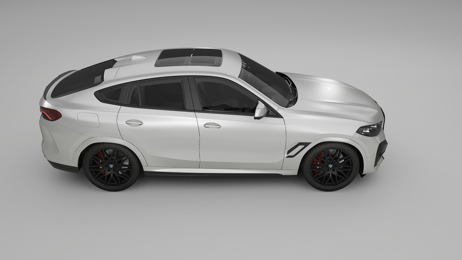 BMW X6 F96 Competition TPU Lackskyddsfilm | OPAL Färgskiftande PPF – Komplett Förskuret Kit