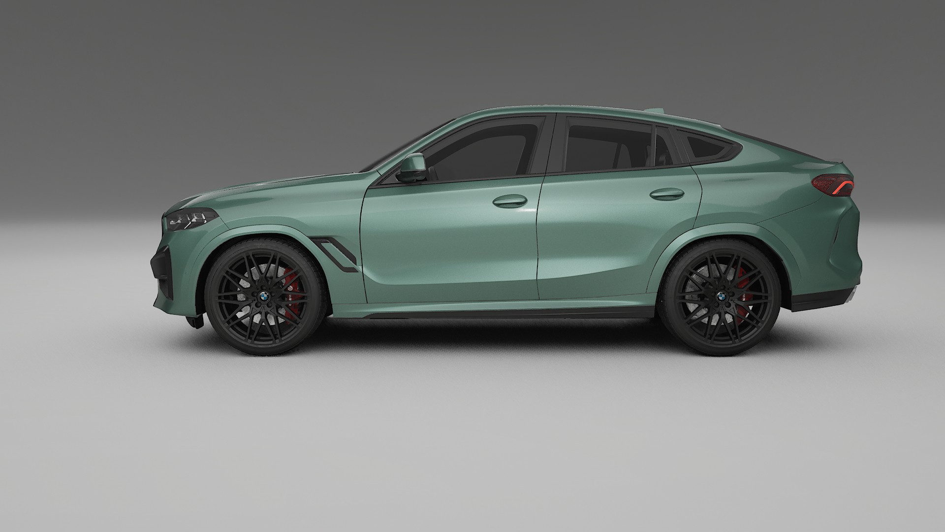 BMW X6 F96 Competition TPU Lackskyddsfilm | EVERGREEN Färgskiftande PPF – Komplett Förskuret Kit