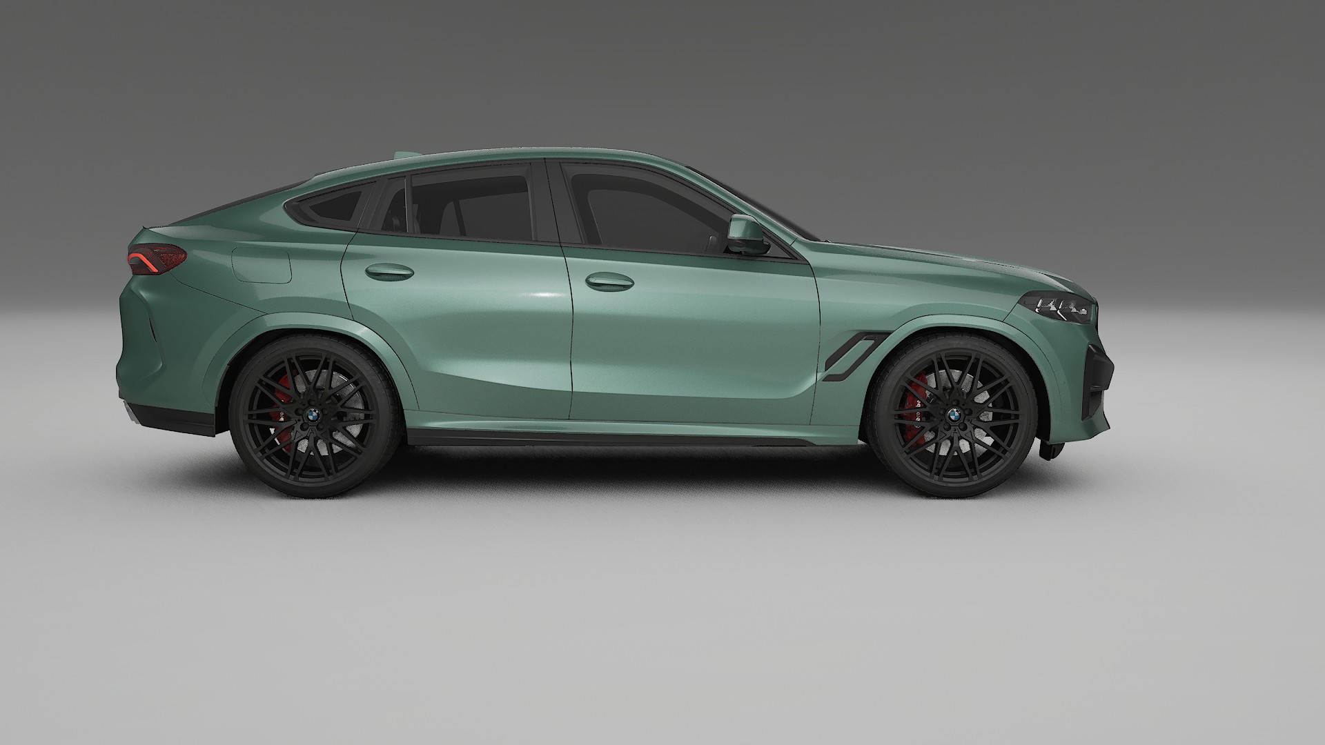 BMW X6 F96 Competition TPU Lackskyddsfilm | EVERGREEN Färgskiftande PPF – Komplett Förskuret Kit