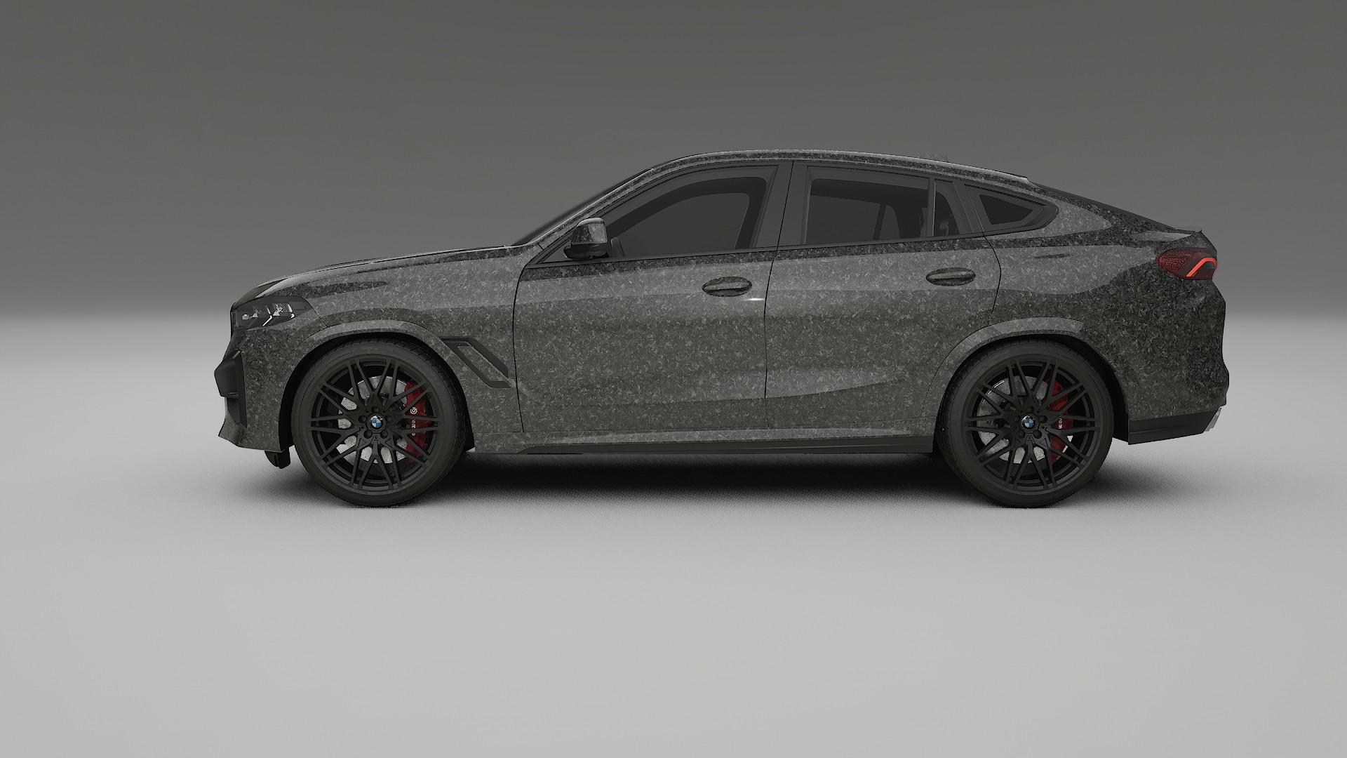 BMW X6 F96 Competition TPU Lackskyddsfilm | FORGED S Färgskiftande PPF – Komplett Förskuret Kit