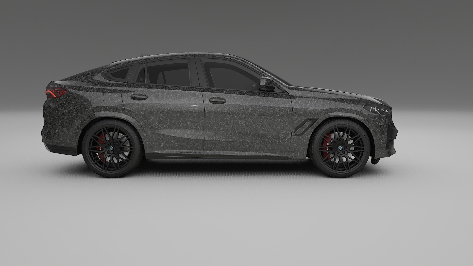 BMW X6 F96 Competition TPU Lackskyddsfilm | FORGED S Färgskiftande PPF – Komplett Förskuret Kit