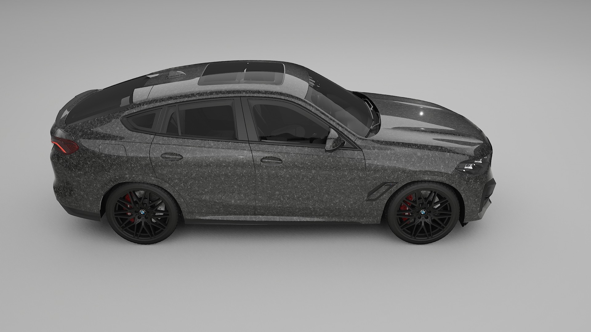 BMW X6 F96 Competition TPU Lackskyddsfilm | FORGED S Färgskiftande PPF – Komplett Förskuret Kit