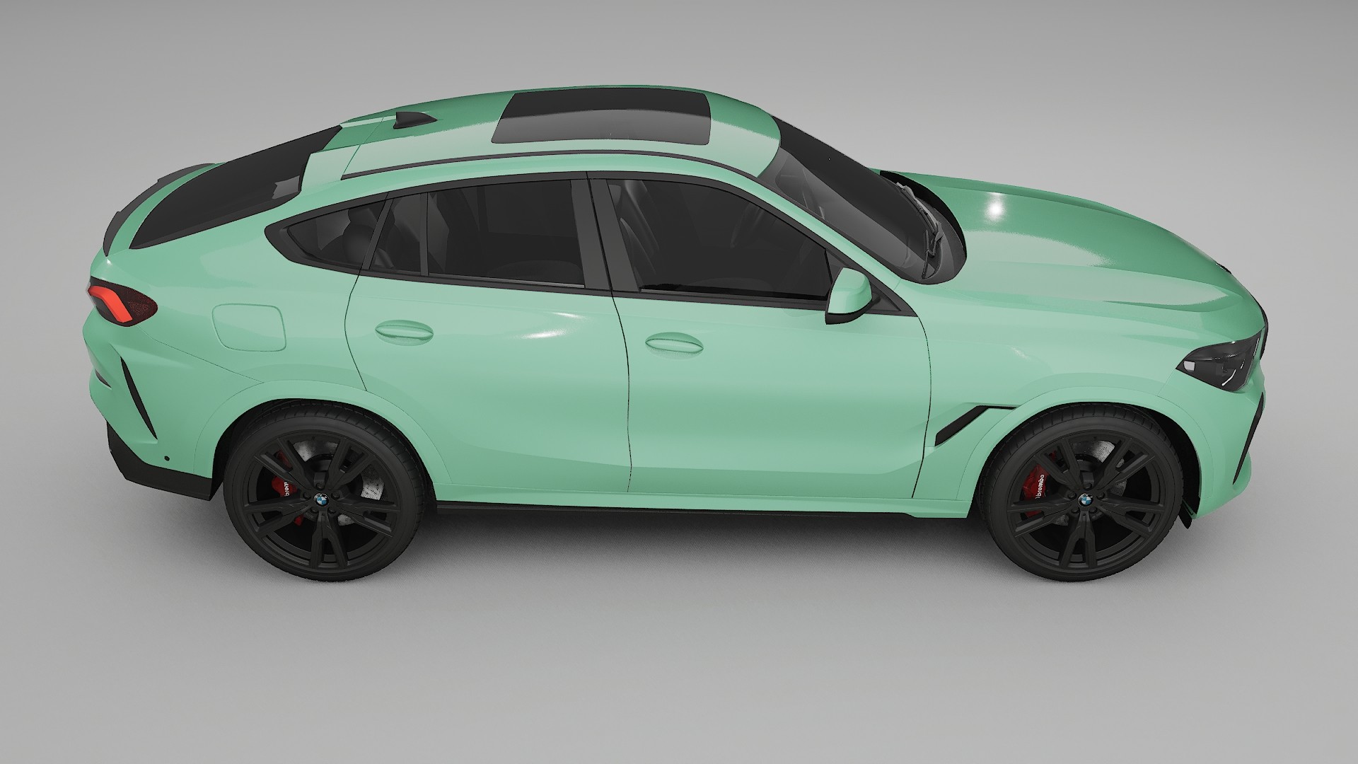 BMW X6 G06 F96 TPU Lackskyddsfilm | DUSTY Färgskiftande PPF – Komplett Förskuret Kit