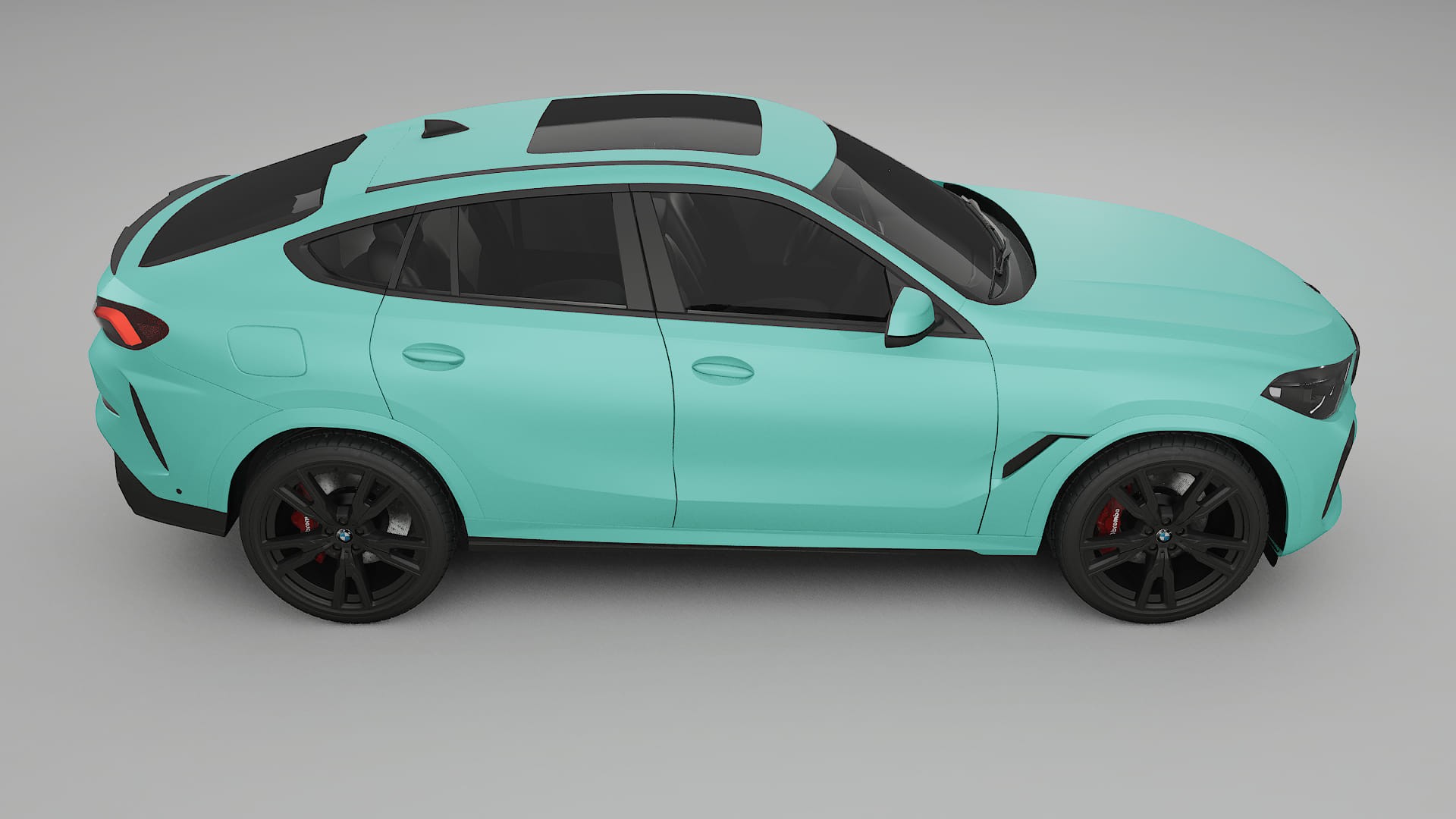 BMW X6 G06 F96 TPU Lackskyddsfilm | FROST Färgskiftande PPF – Komplett Förskuret Kit