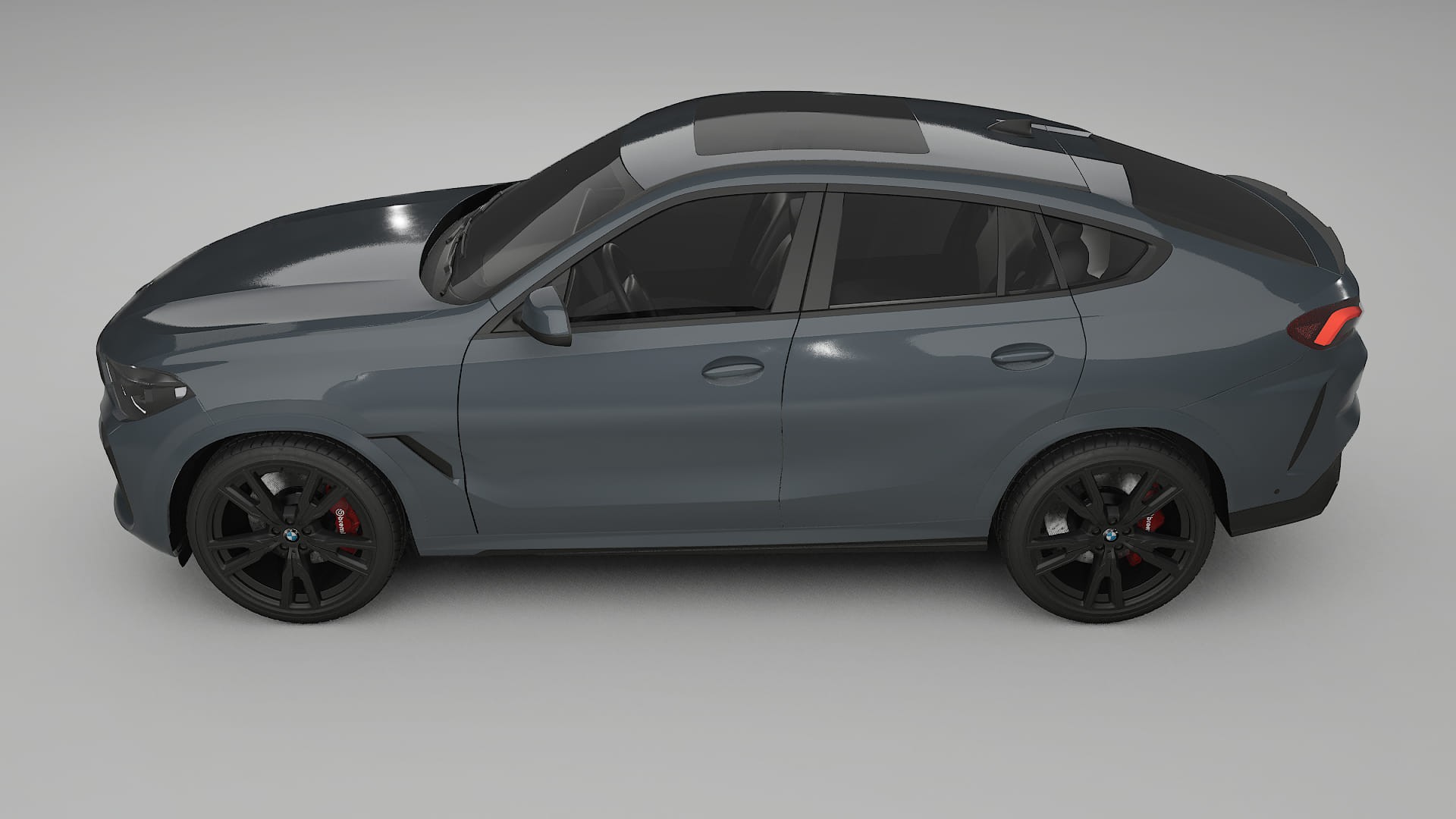 BMW X6 G06 F96 TPU Lackskyddsfilm | GRANITE Färgskiftande PPF – Komplett Förskuret Kit