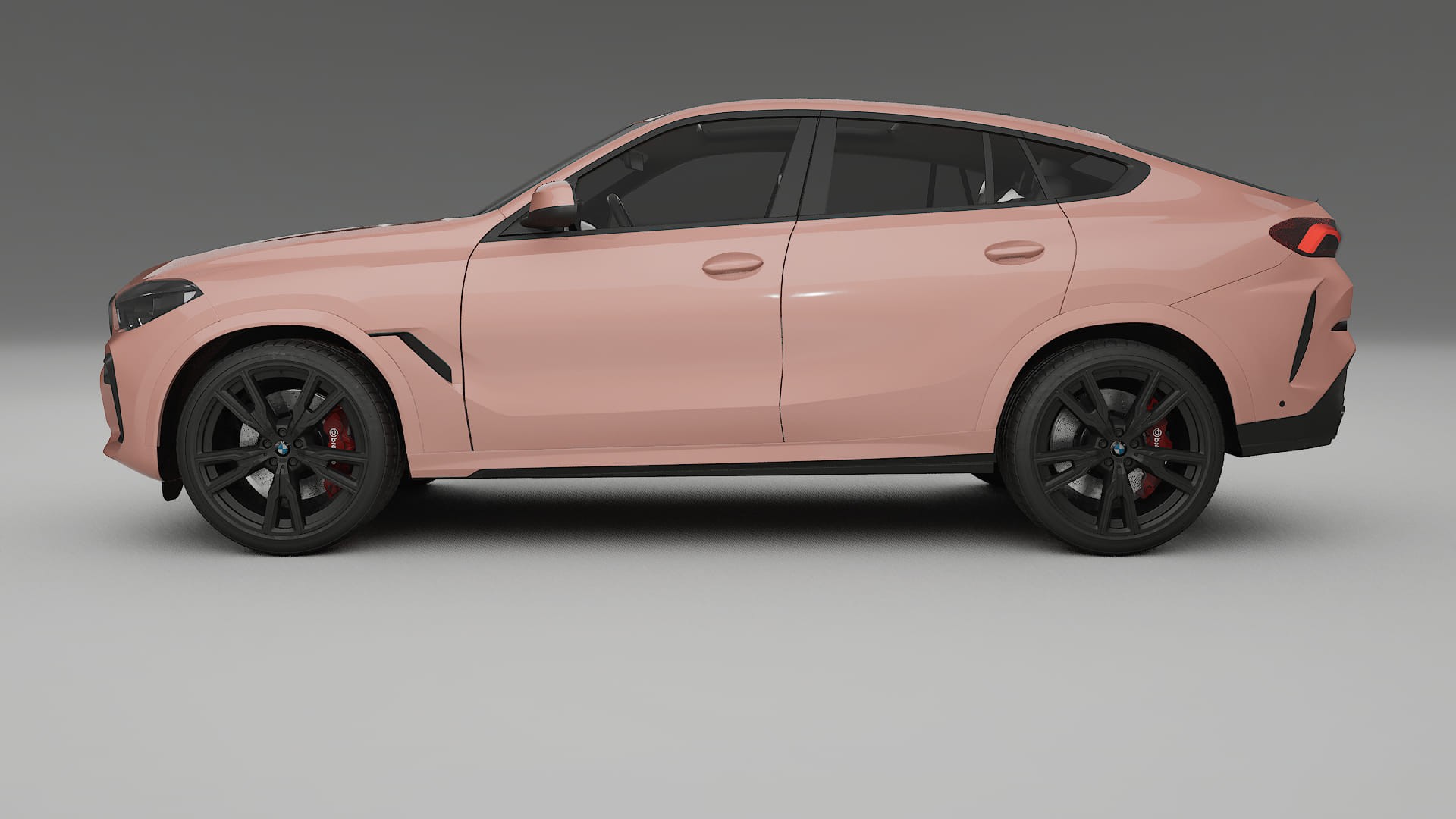 BMW X6 G06 F96 TPU Lackskyddsfilm | BLUSH Färgskiftande PPF – Komplett Förskuret Kit