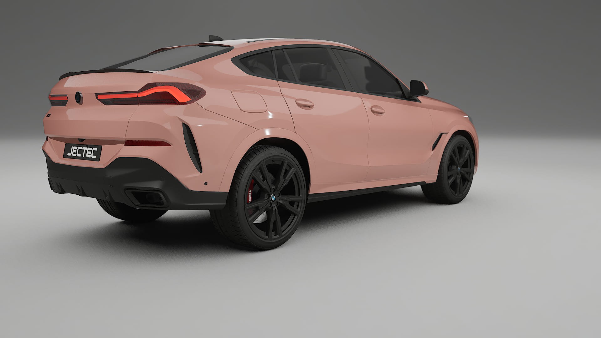 BMW X6 G06 F96 TPU Lackskyddsfilm | BLUSH Färgskiftande PPF – Komplett Förskuret Kit