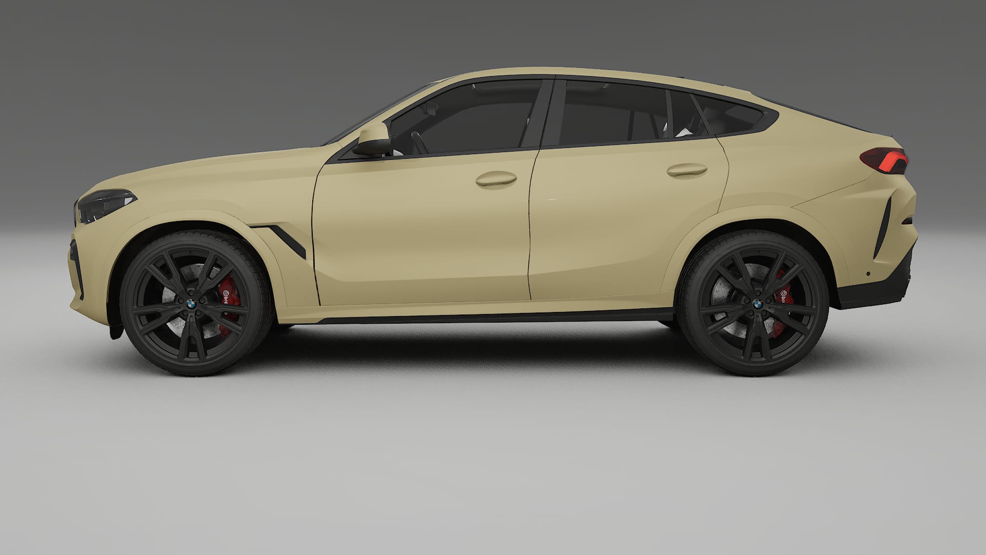BMW X6 G06 F96 TPU Lackskyddsfilm | SAND Färgskiftande PPF – Komplett Förskuret Kit