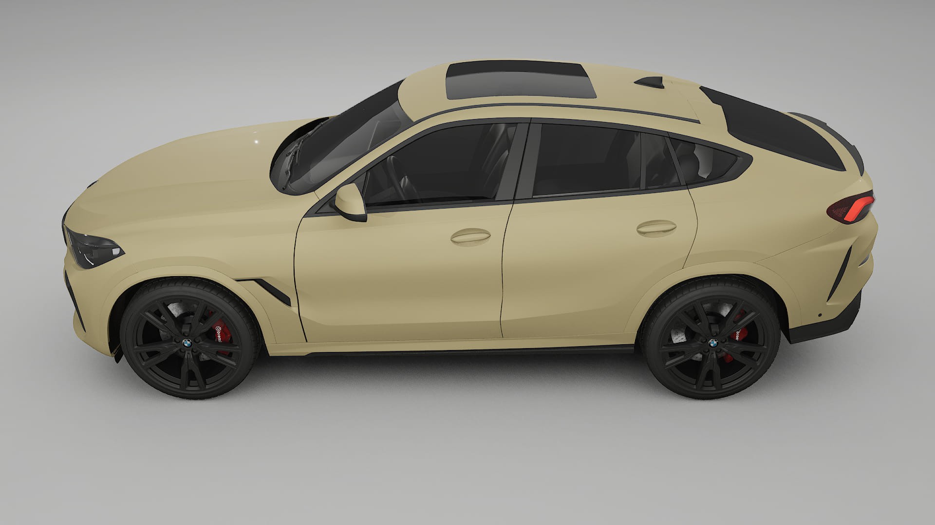 BMW X6 G06 F96 TPU Lackskyddsfilm | SAND Färgskiftande PPF – Komplett Förskuret Kit