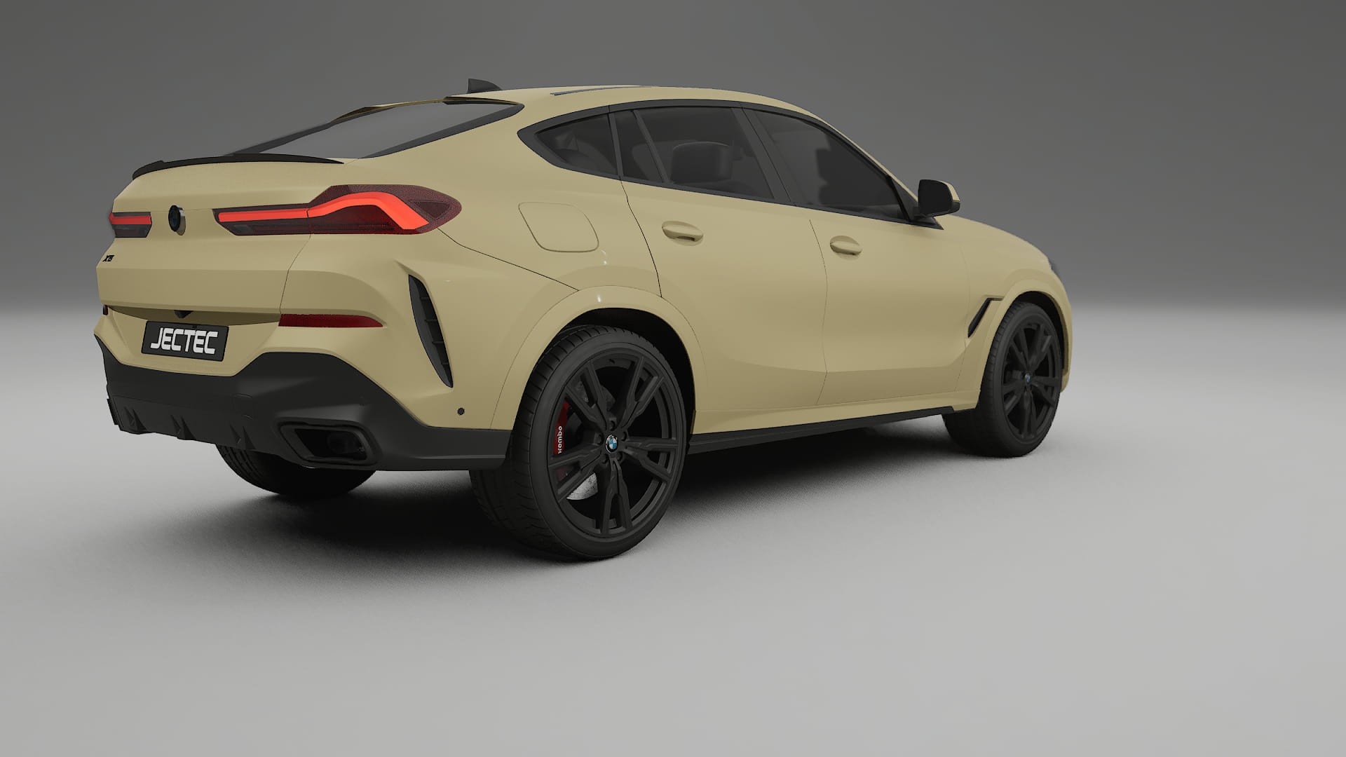 BMW X6 G06 F96 TPU Lackskyddsfilm | SAND Färgskiftande PPF – Komplett Förskuret Kit