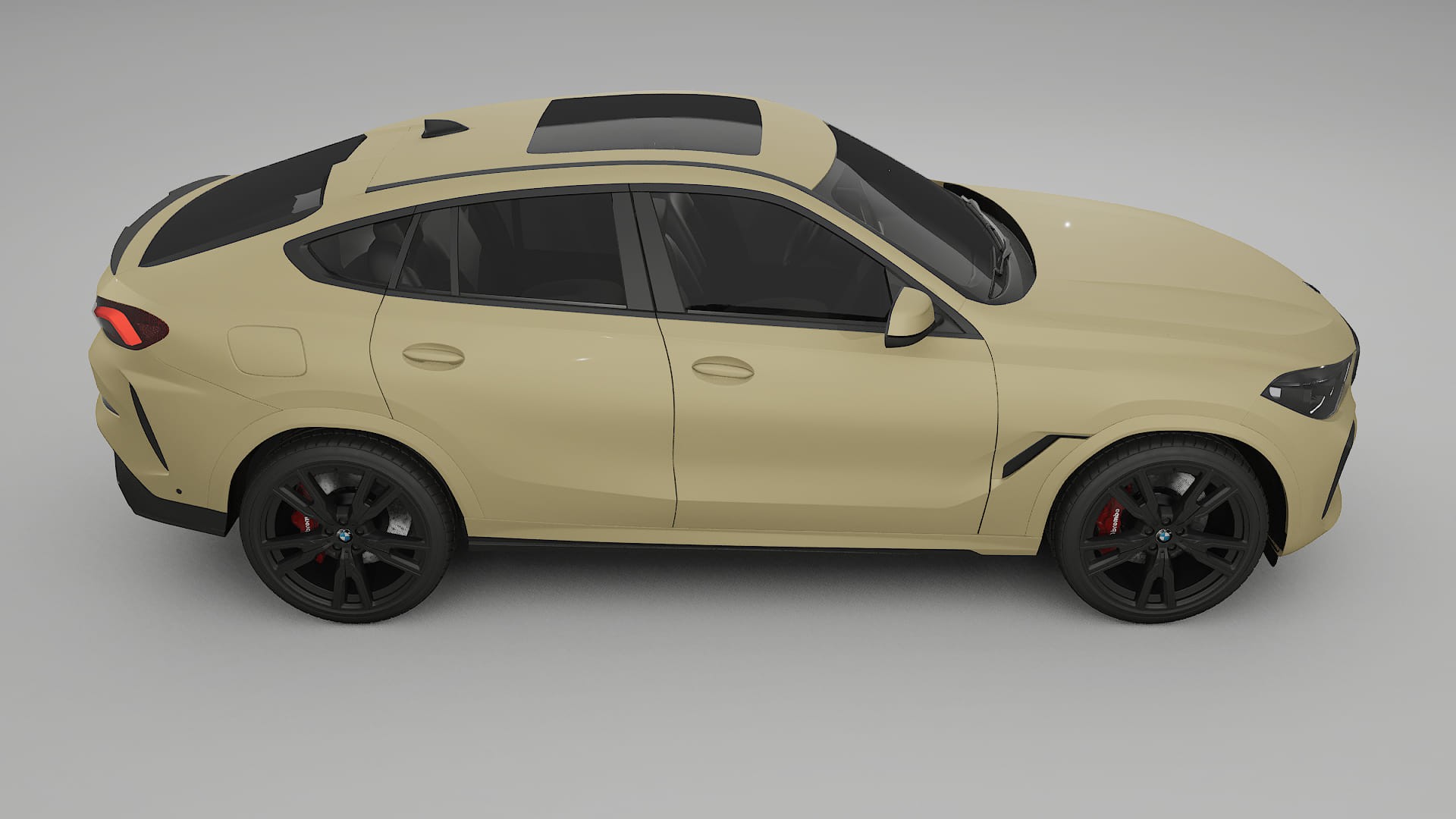 BMW X6 G06 F96 TPU Lackskyddsfilm | SAND Färgskiftande PPF – Komplett Förskuret Kit