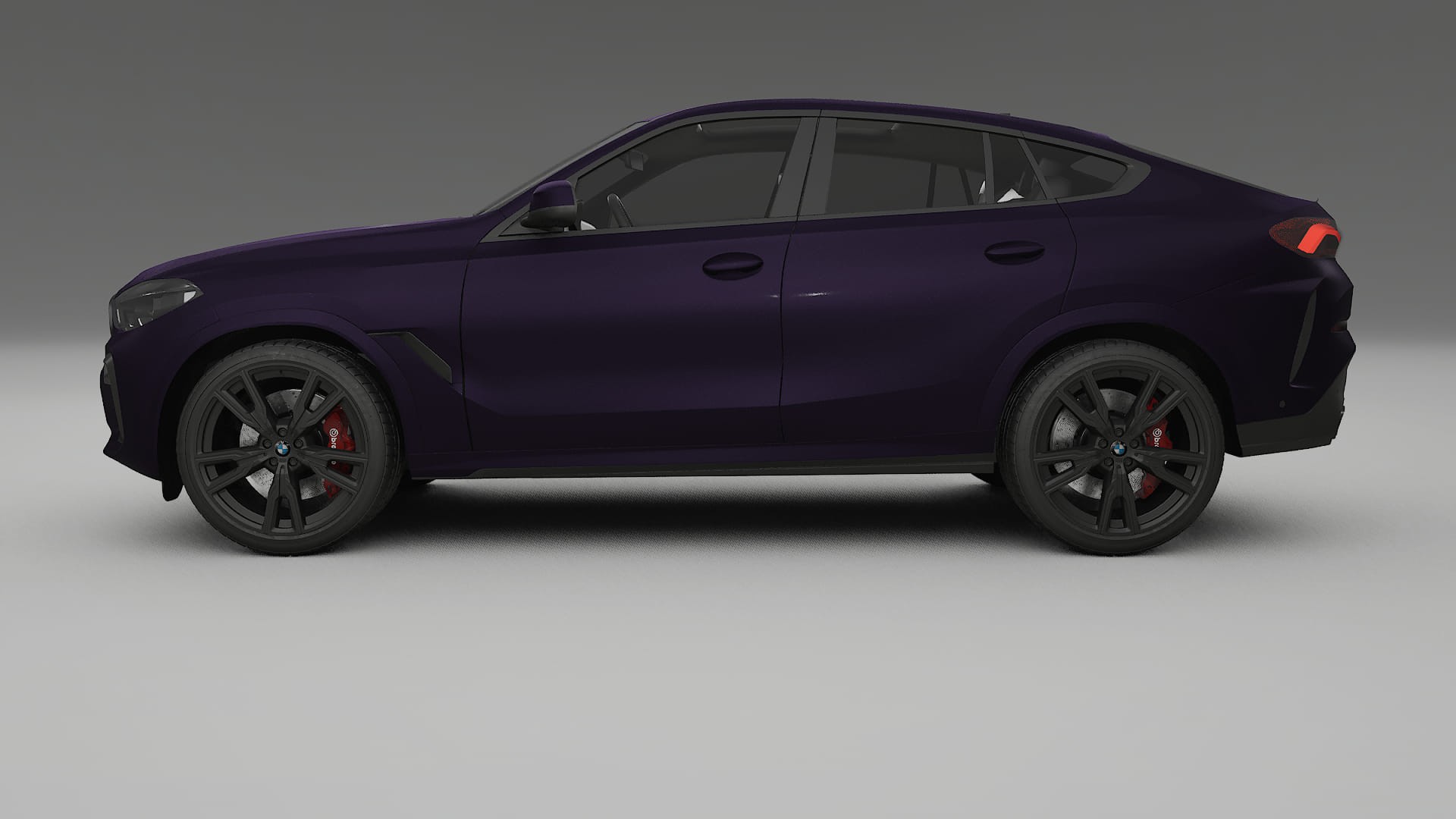 BMW X6 G06 F96 TPU Lackskyddsfilm | VIOLET Färgskiftande PPF – Komplett Förskuret Kit