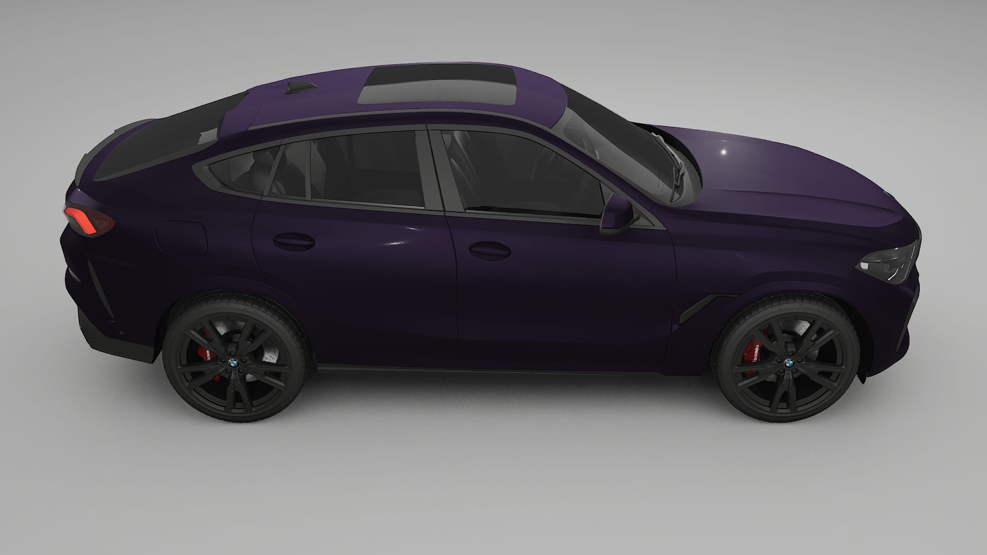 BMW X6 G06 F96 TPU Lackskyddsfilm | VIOLET Färgskiftande PPF – Komplett Förskuret Kit