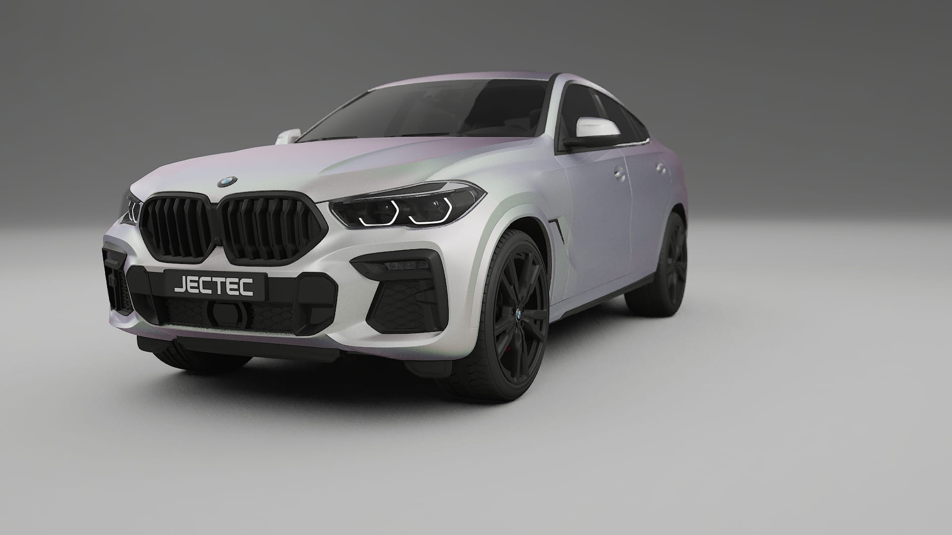 BMW X6 G06 F96 TPU Lackskyddsfilm | NEBULA Färgskiftande PPF – Komplett Förskuret Kit