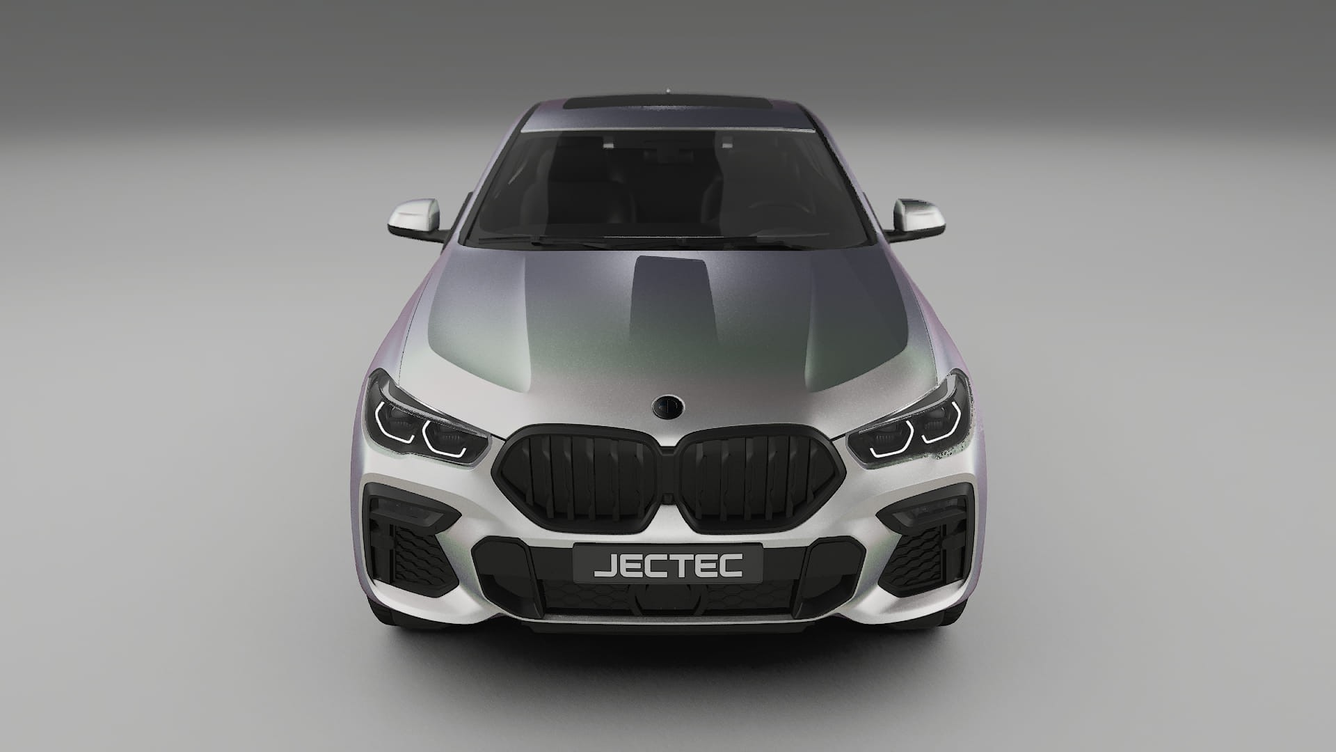 BMW X6 G06 F96 TPU Lackskyddsfilm | NEBULA Färgskiftande PPF – Komplett Förskuret Kit