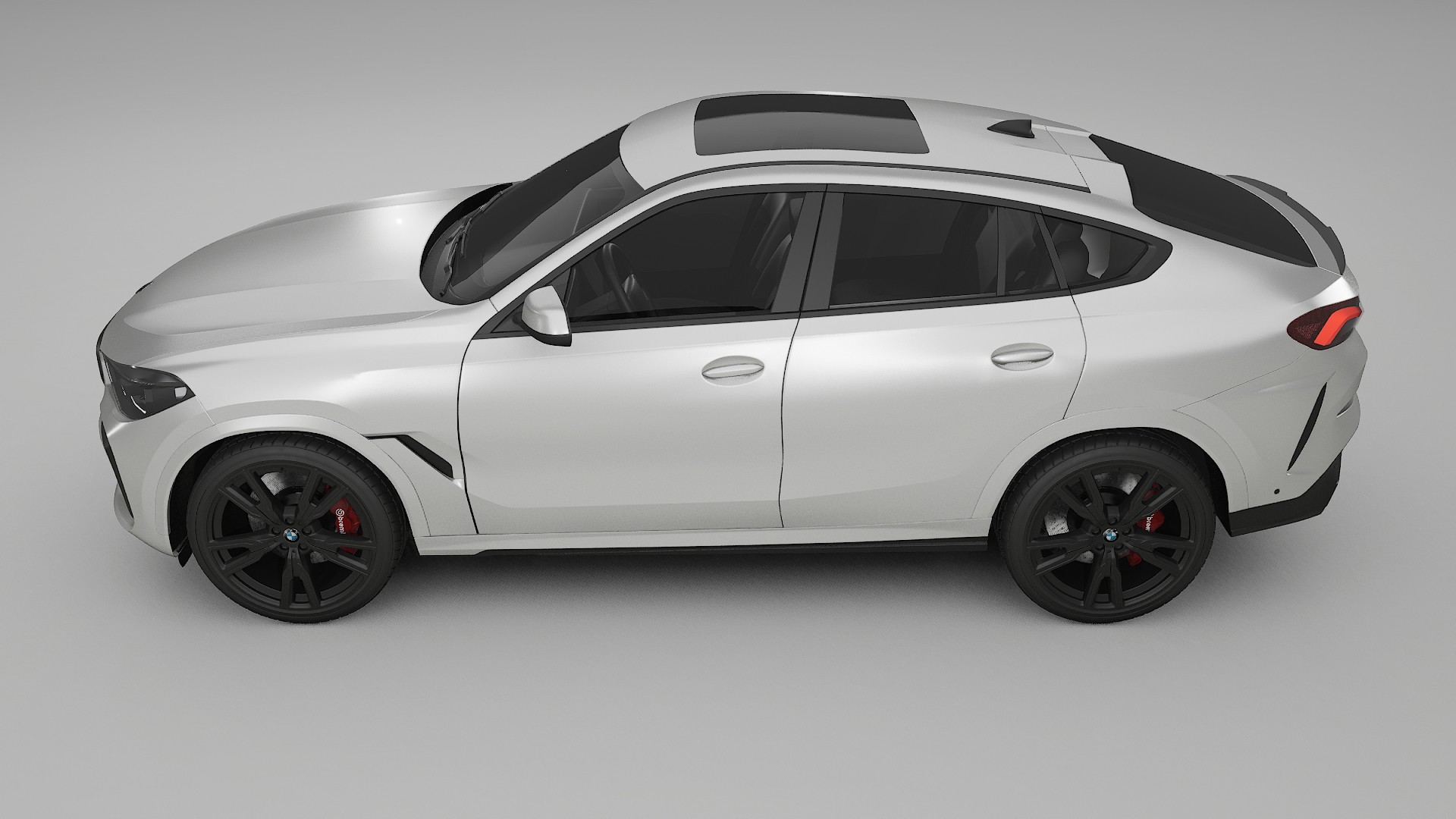 BMW X6 G06 F96 TPU Lackskyddsfilm | OPAL Färgskiftande PPF – Komplett Förskuret Kit