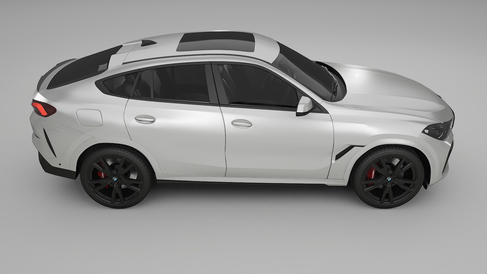 BMW X6 G06 F96 TPU Lackskyddsfilm | OPAL Färgskiftande PPF – Komplett Förskuret Kit