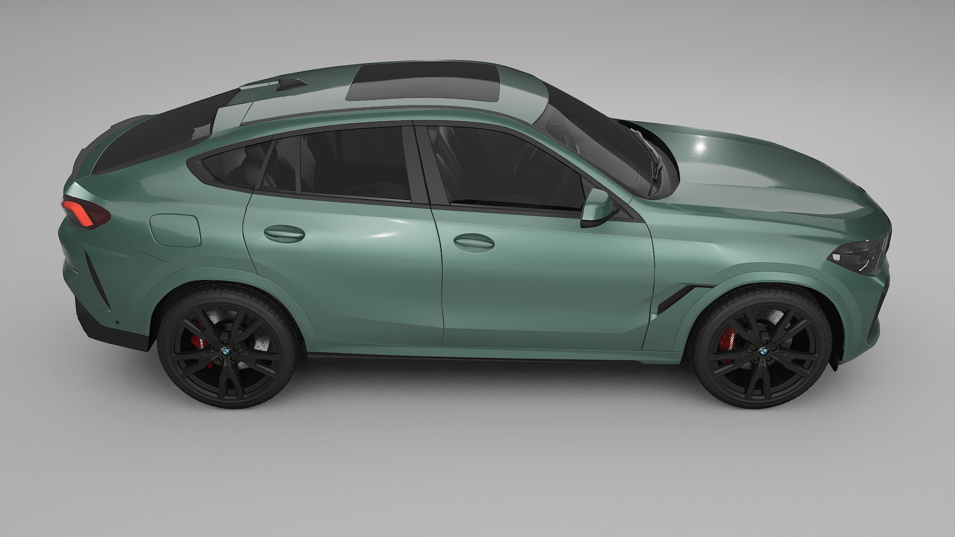 BMW X6 G06 F96 TPU Lackskyddsfilm | EVERGREEN Färgskiftande PPF – Komplett Förskuret Kit