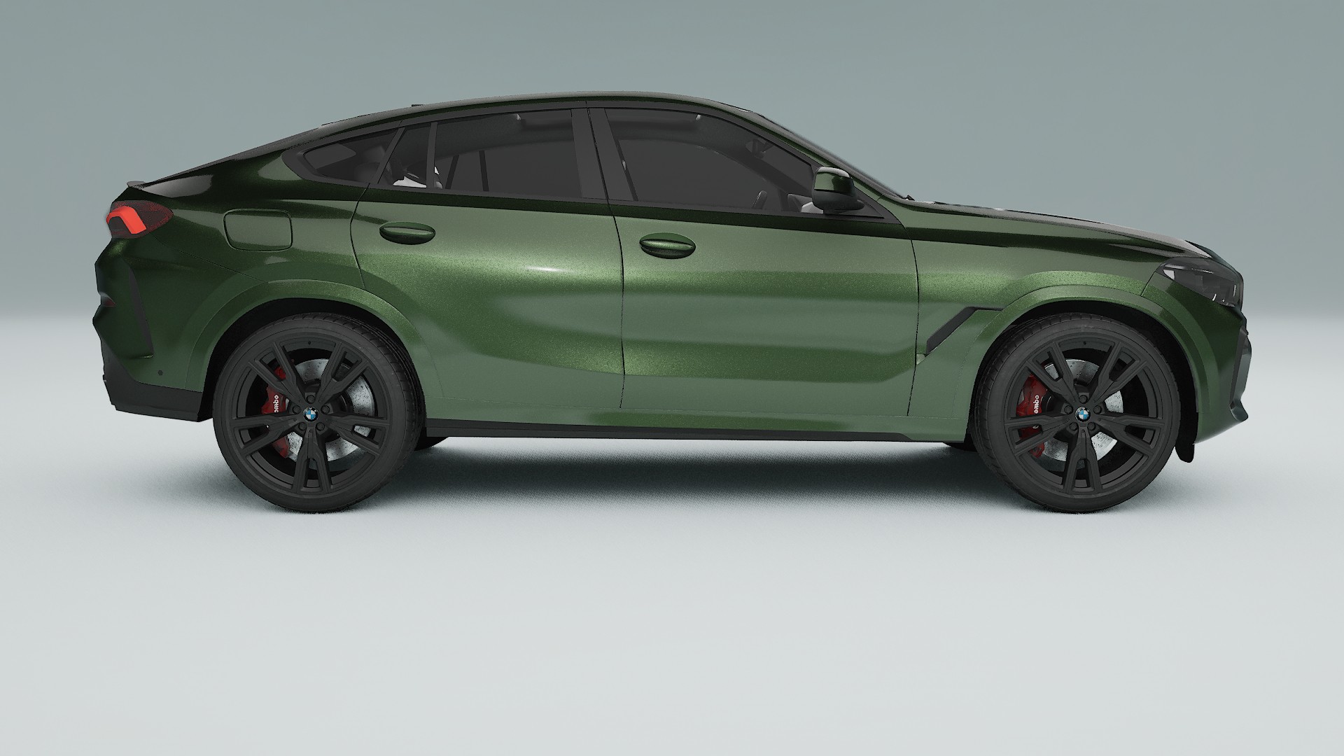 BMW X6 G06 F96 TPU Lackskyddsfilm | LAGOON Färgskiftande PPF – Komplett Förskuret Kit
