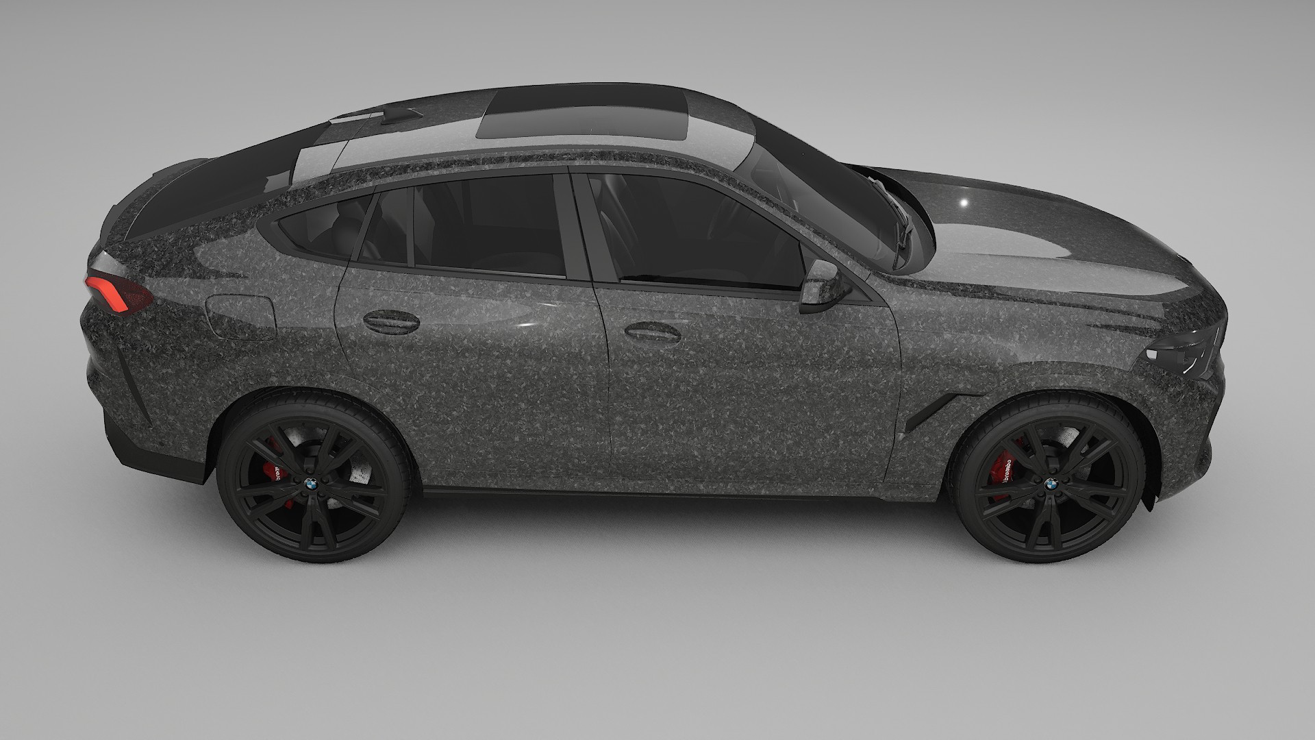 BMW X6 G06 F96 TPU Lackskyddsfilm | FORGED S Färgskiftande PPF – Komplett Förskuret Kit