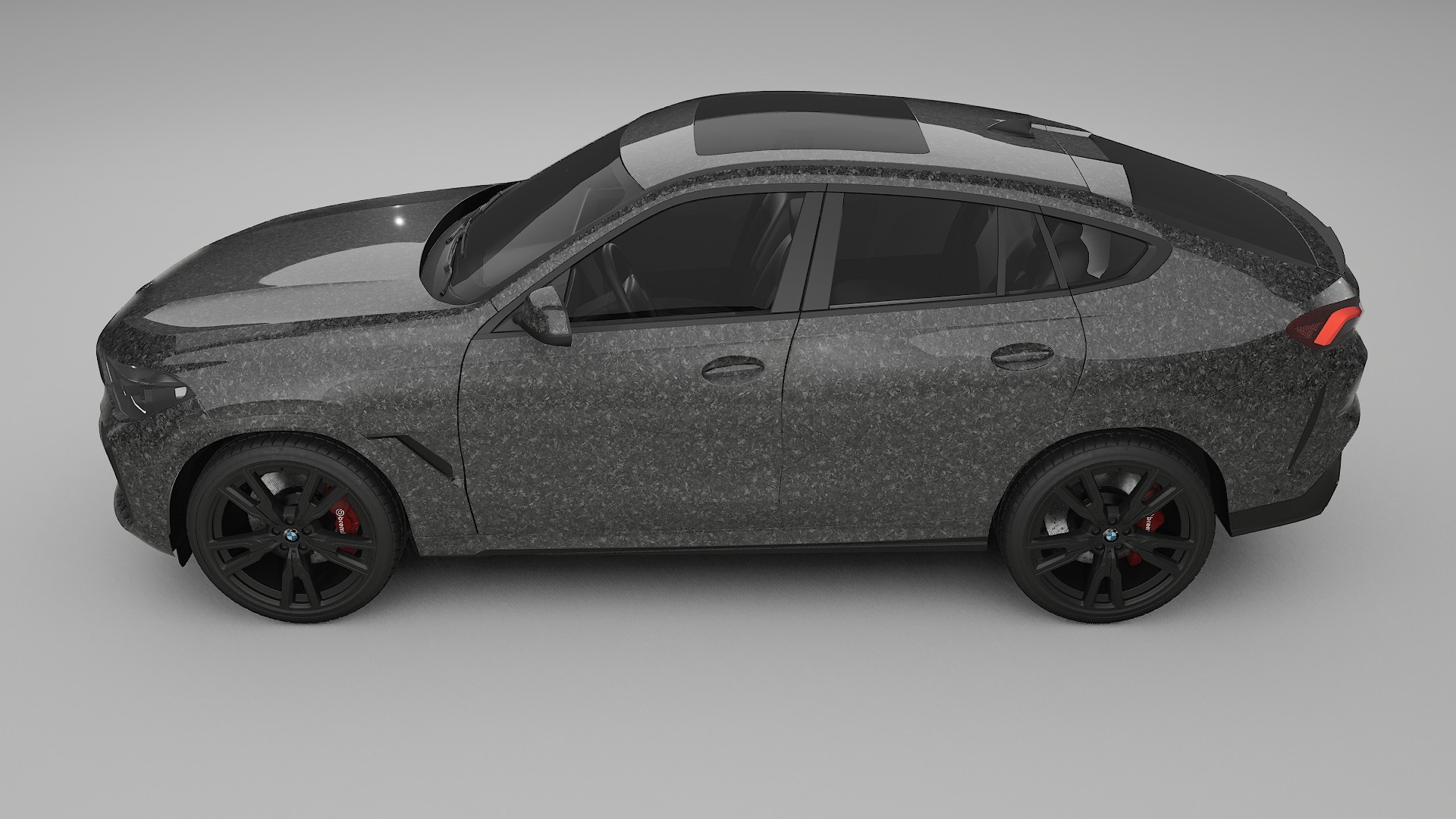 BMW X6 G06 F96 TPU Lackskyddsfilm | FORGED S Färgskiftande PPF – Komplett Förskuret Kit