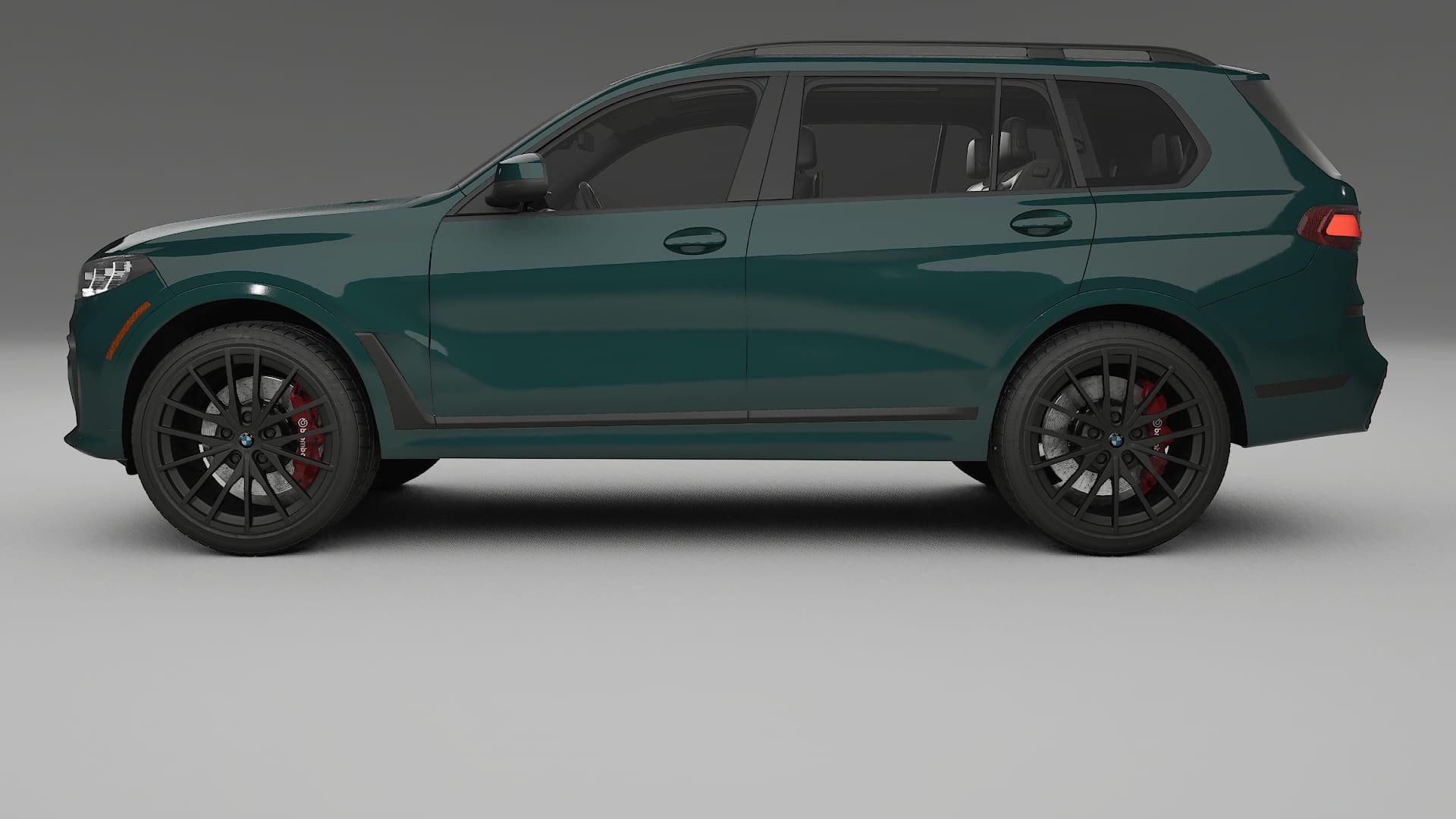 BMW X7 M G07 TPU Lackskyddsfilm | INFERNO Färgskiftande PPF – Komplett Förskuret Kit