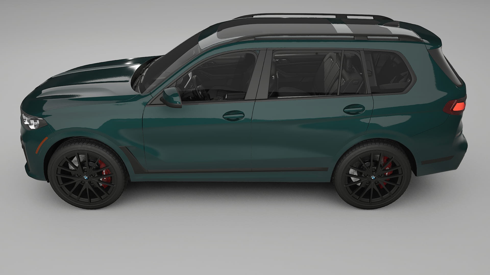 BMW X7 M G07 TPU Lackskyddsfilm | INFERNO Färgskiftande PPF – Komplett Förskuret Kit