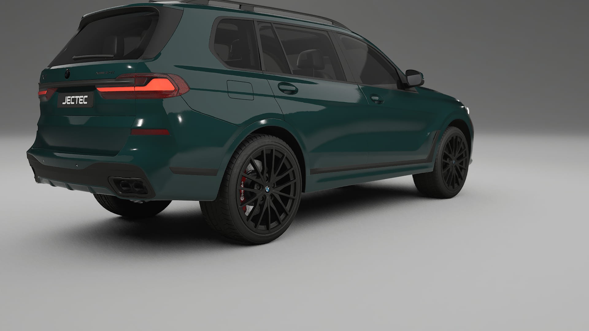 BMW X7 M G07 TPU Lackskyddsfilm | INFERNO Färgskiftande PPF – Komplett Förskuret Kit