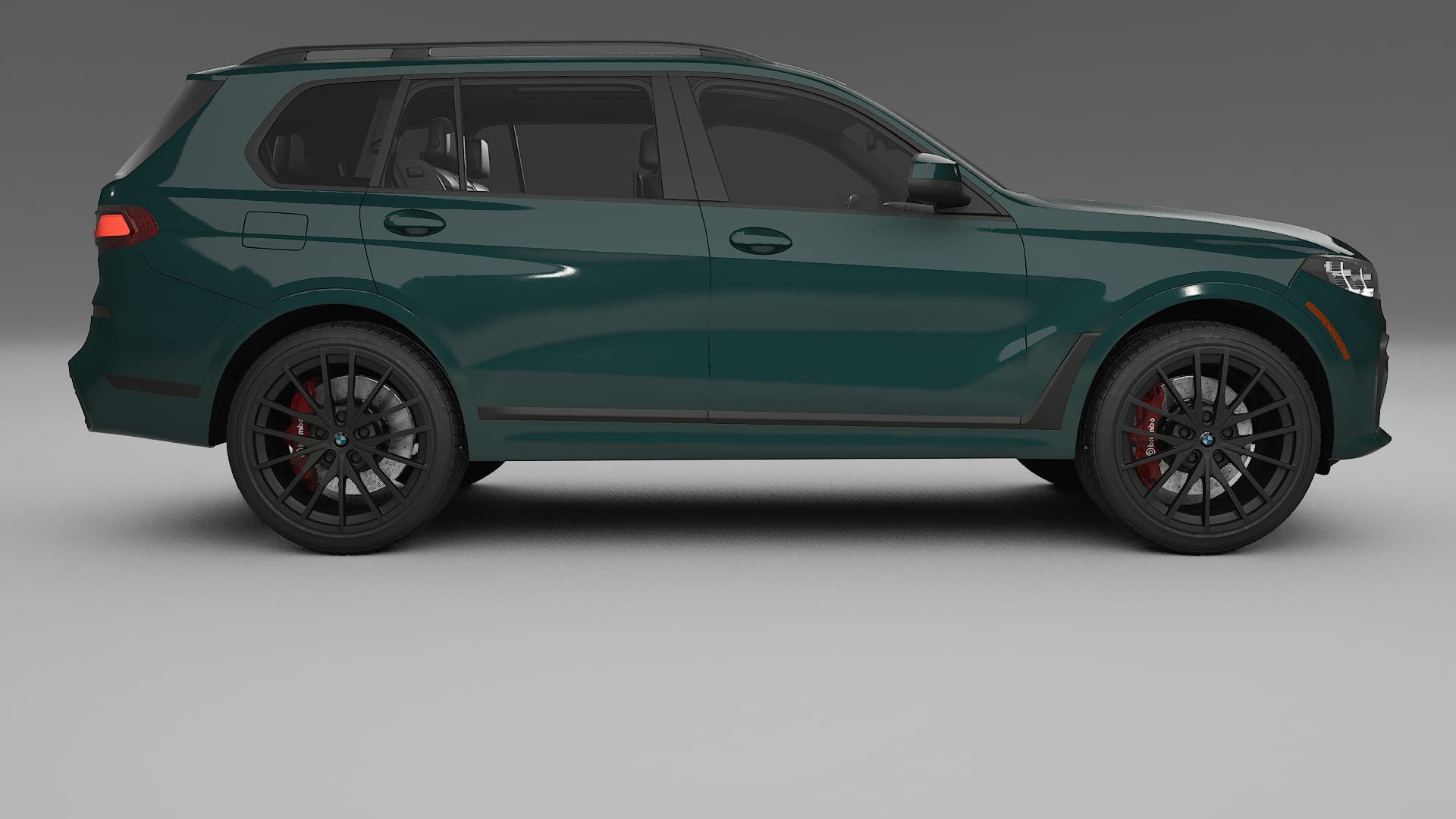 BMW X7 M G07 TPU Lackskyddsfilm | INFERNO Färgskiftande PPF – Komplett Förskuret Kit