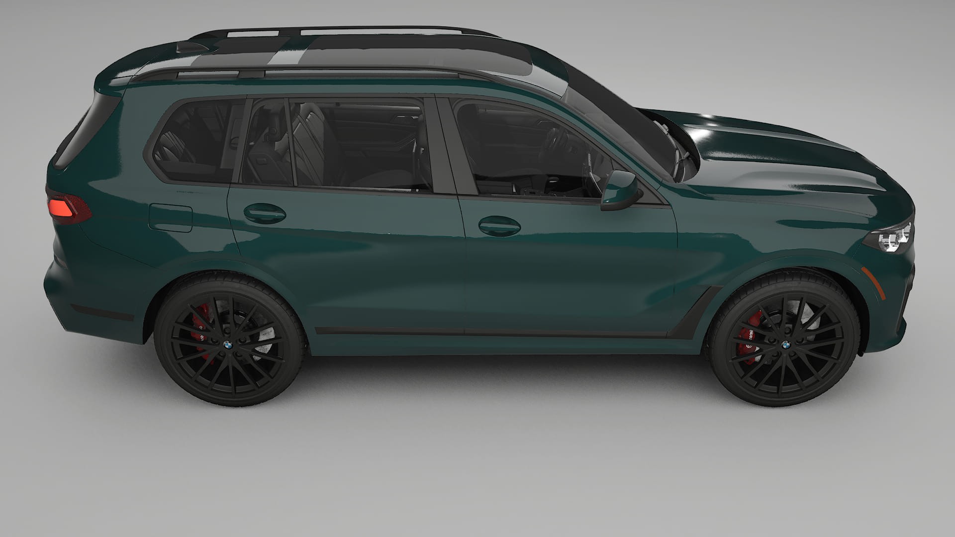 BMW X7 M G07 TPU Lackskyddsfilm | INFERNO Färgskiftande PPF – Komplett Förskuret Kit